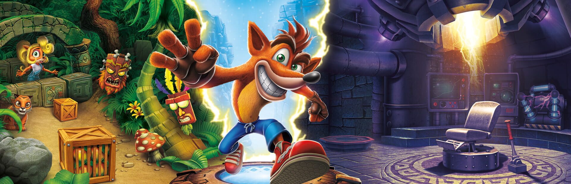 Artwork for Crash Bandicoot N. Sane Trilogy