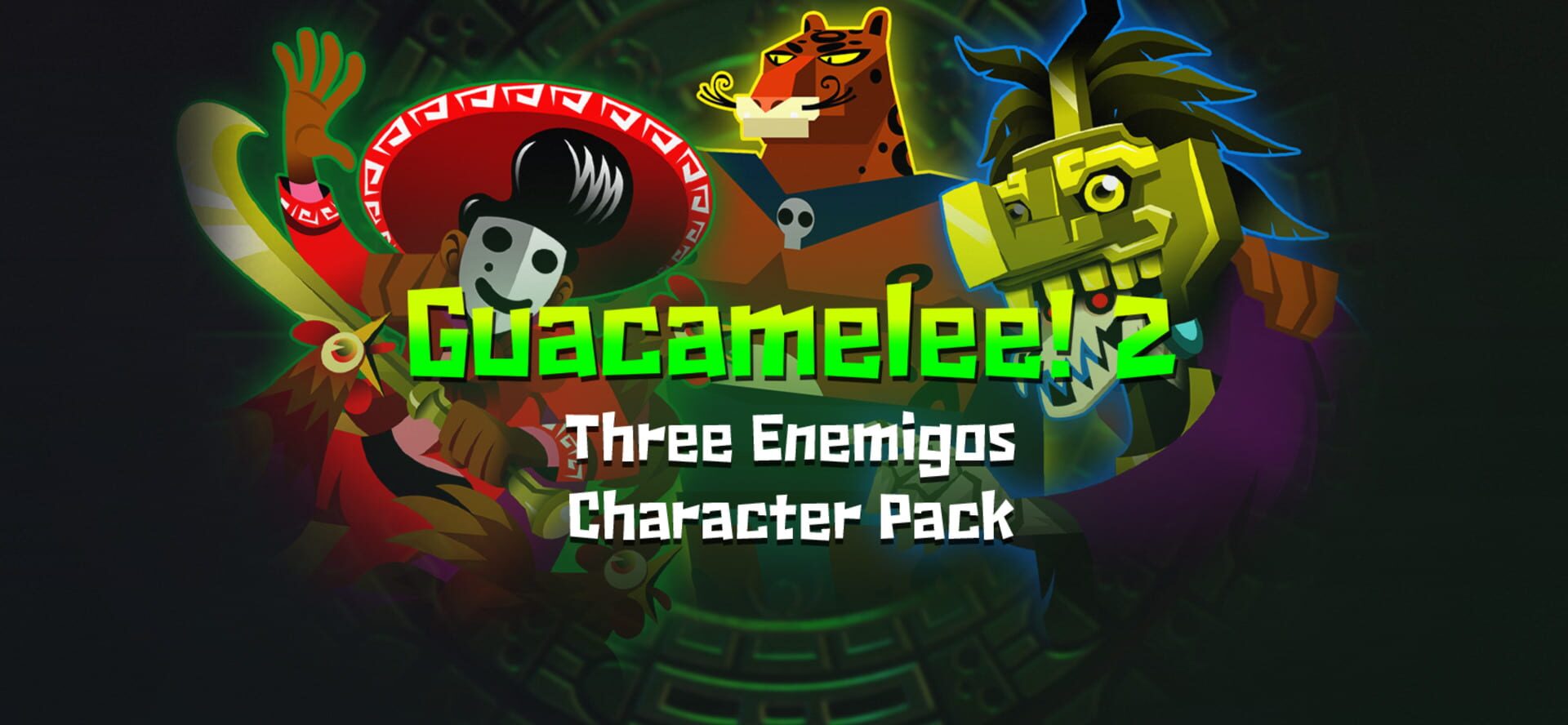 Artwork for Guacamelee! 2: Three Enemigos Character Pack