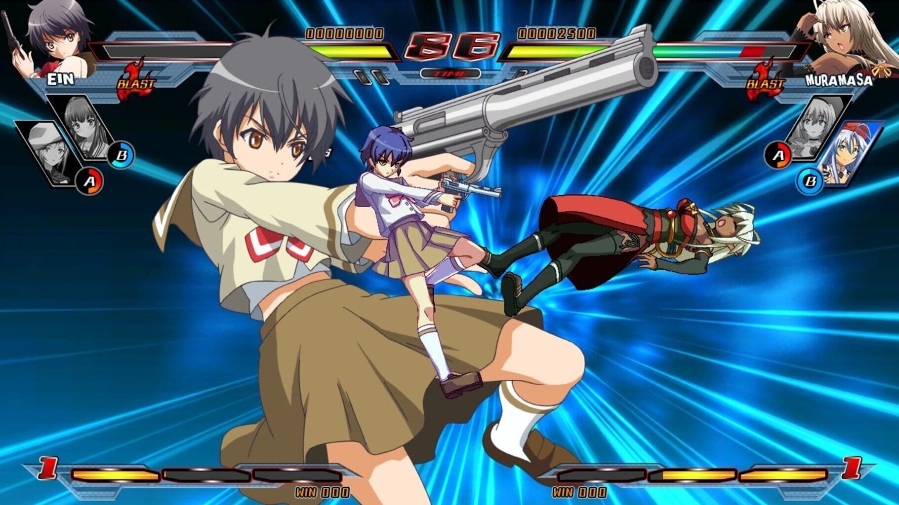 Screenshot for Nitroplus Blasterz: Heroines Infinite Duel