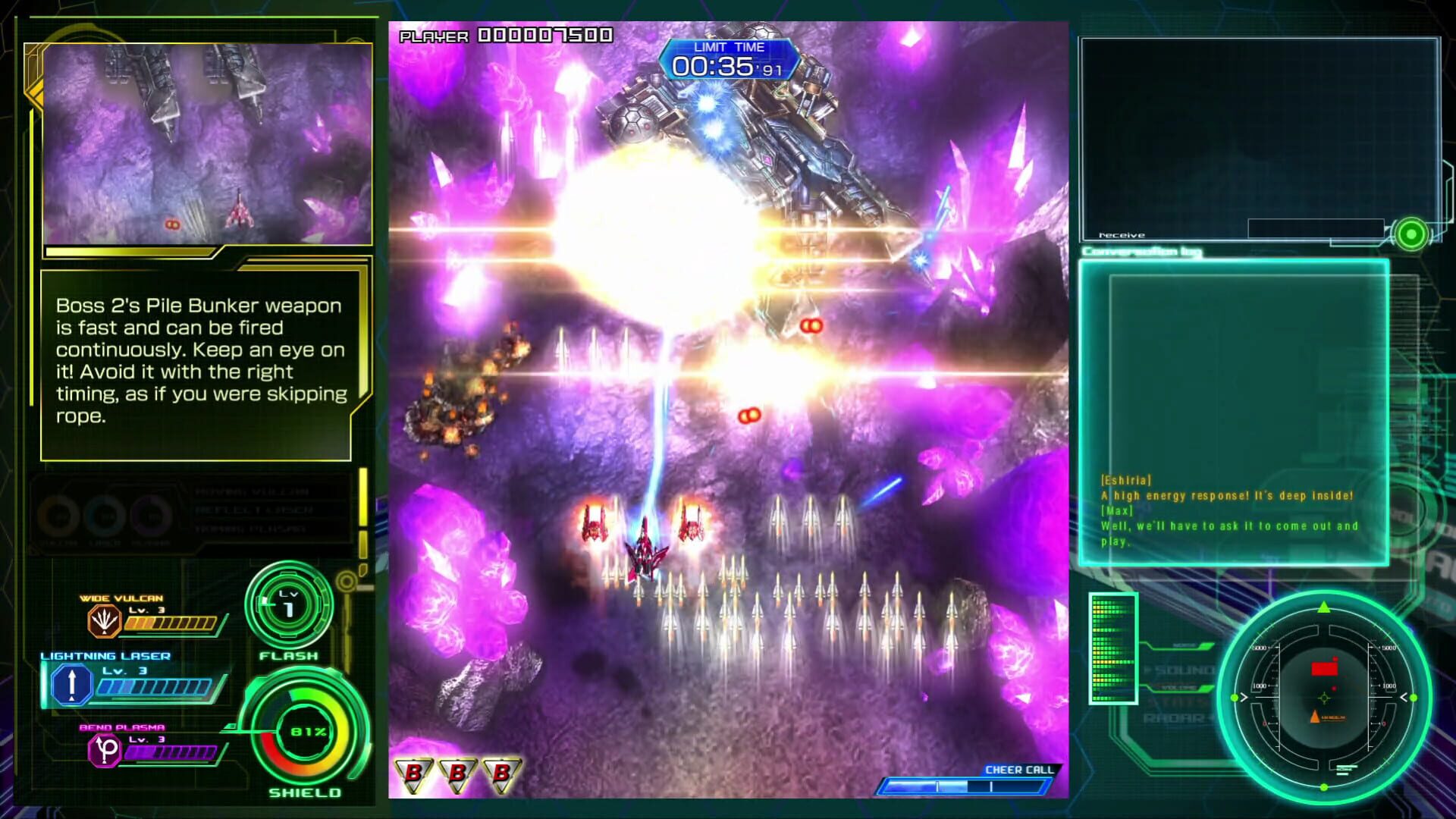 Screenshot for Raiden V: Director's Cut