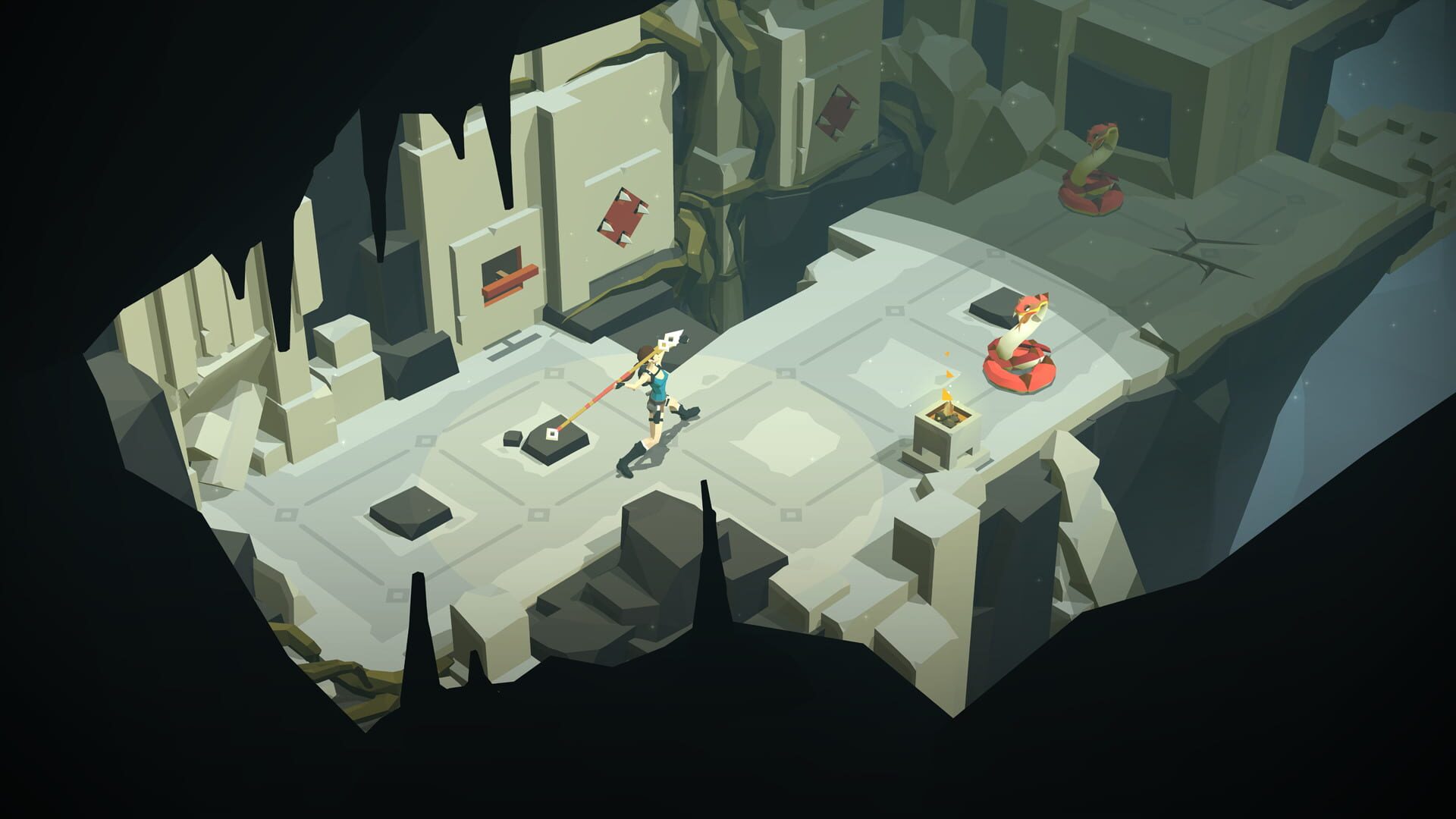 Screenshot for Lara Croft GO