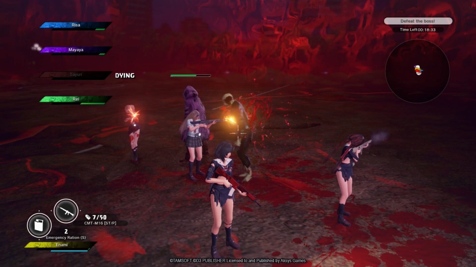 Screenshot for School Girl/Zombie Hunter