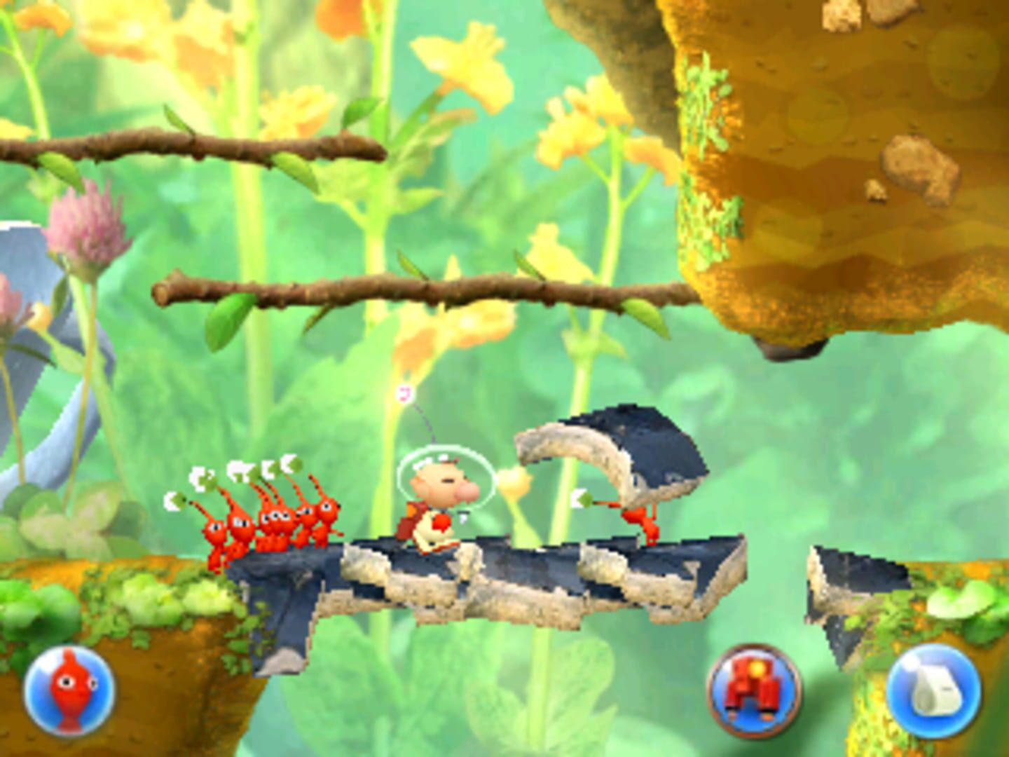 Screenshot for Hey! Pikmin