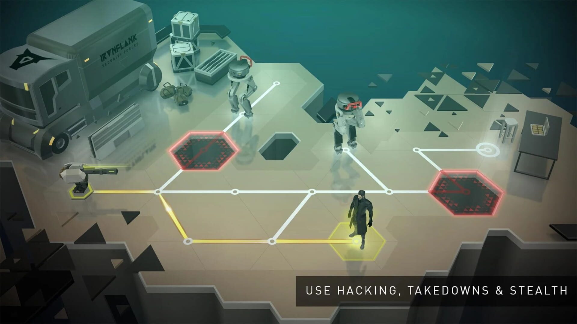 Screenshot for Deus Ex GO