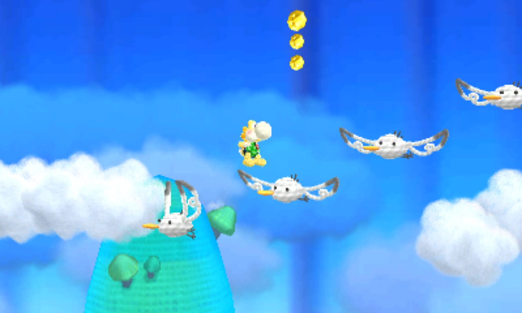 Screenshot for Poochy & Yoshi's Woolly World