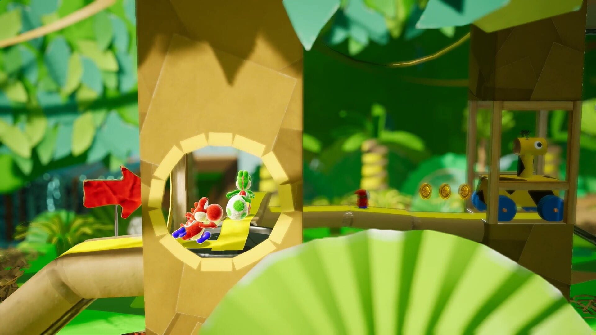 Screenshot for Yoshi's Crafted World