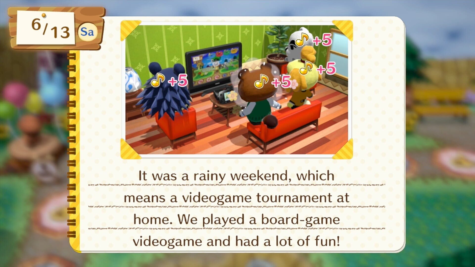 Screenshot for Animal Crossing: Amiibo Festival