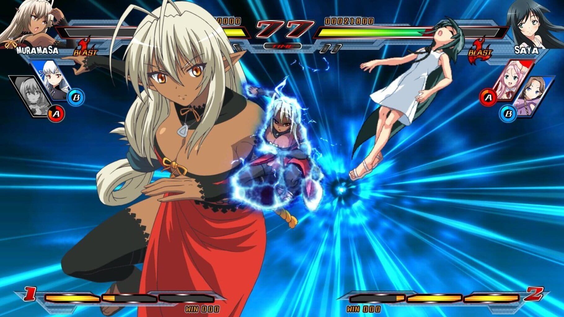 Screenshot for Nitroplus Blasterz: Heroines Infinite Duel