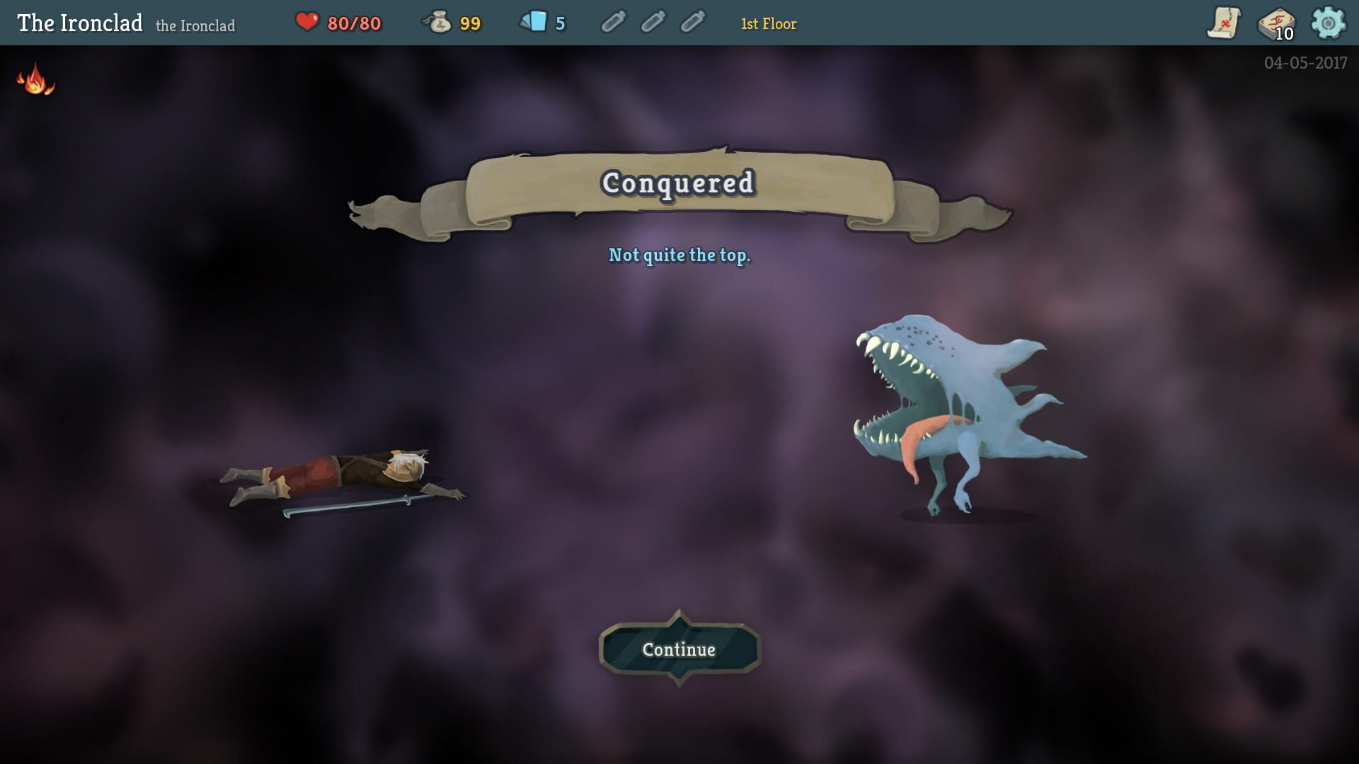 Screenshot for Slay the Spire