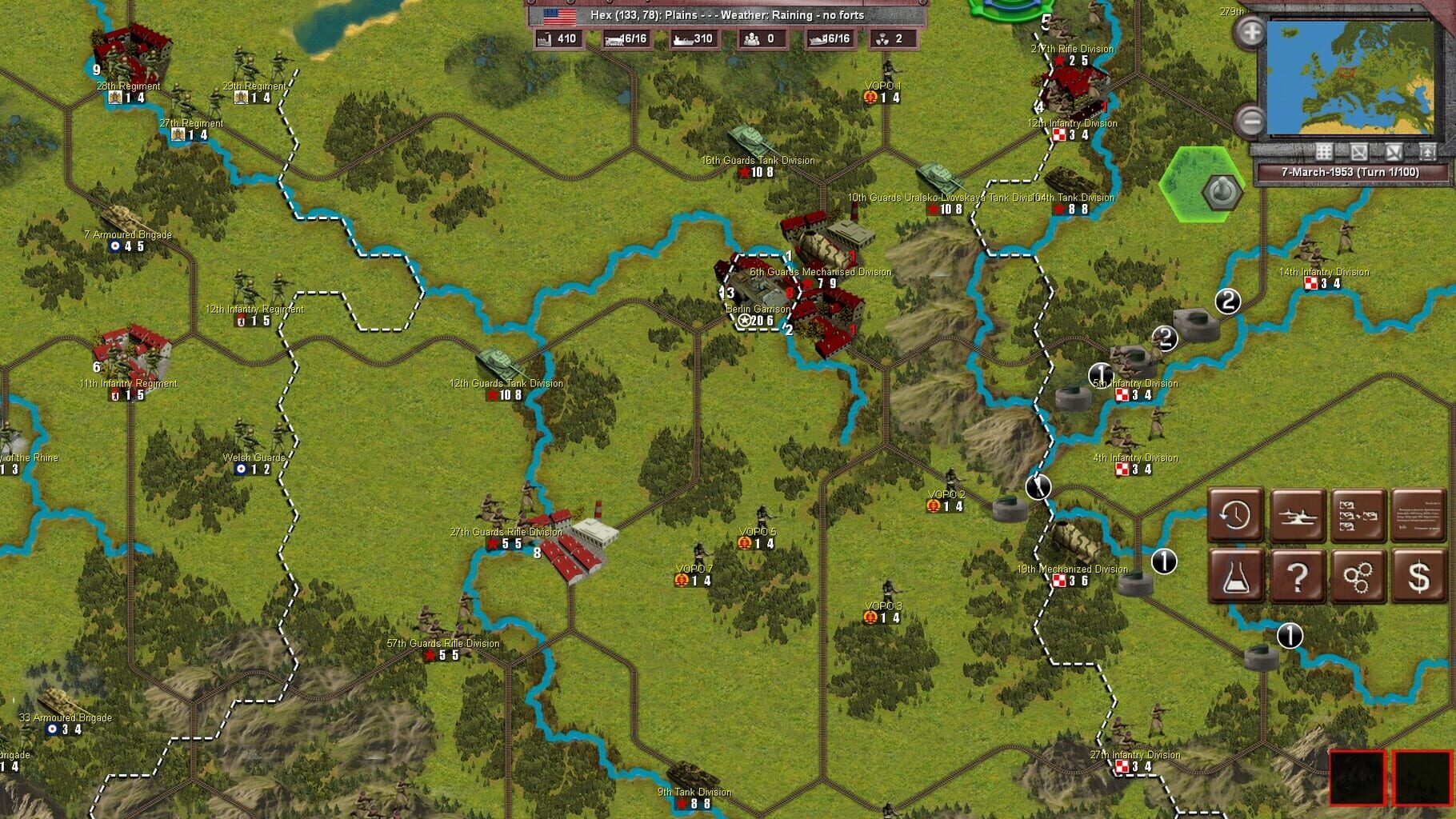 Screenshot for 1953: NATO vs Warsaw Pact