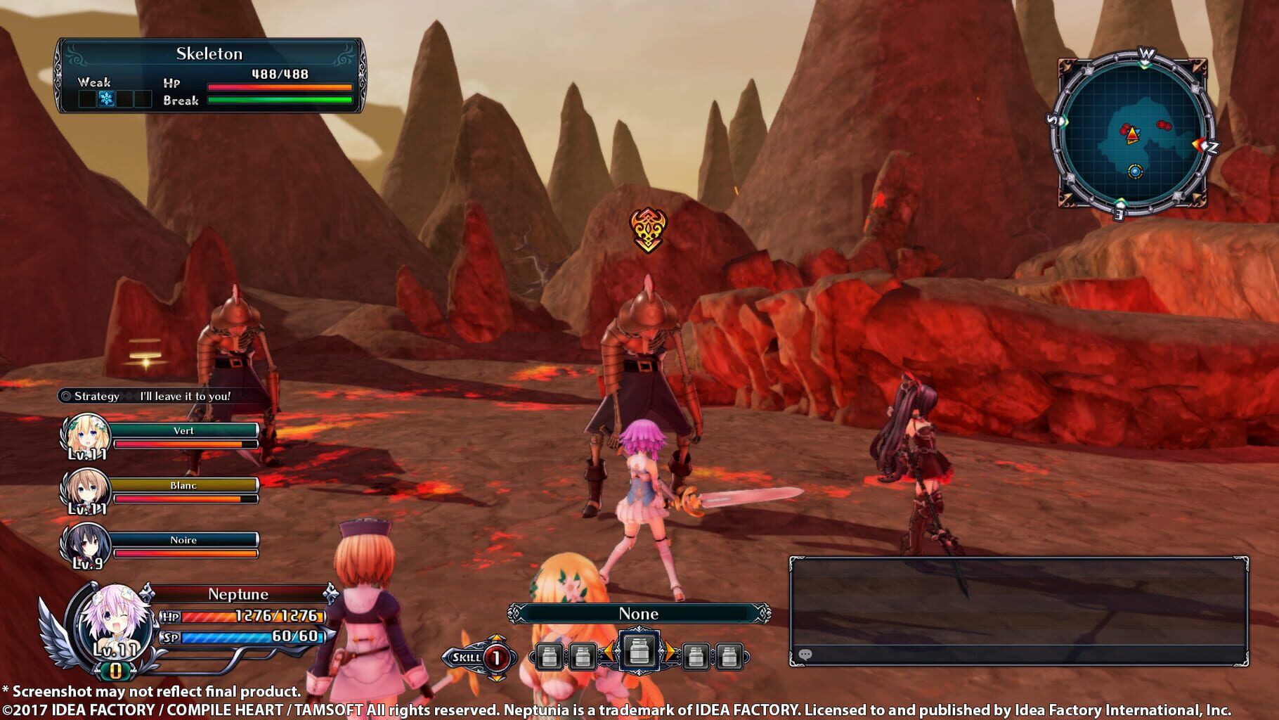 Screenshot for Cyberdimension Neptunia: 4 Goddesses Online