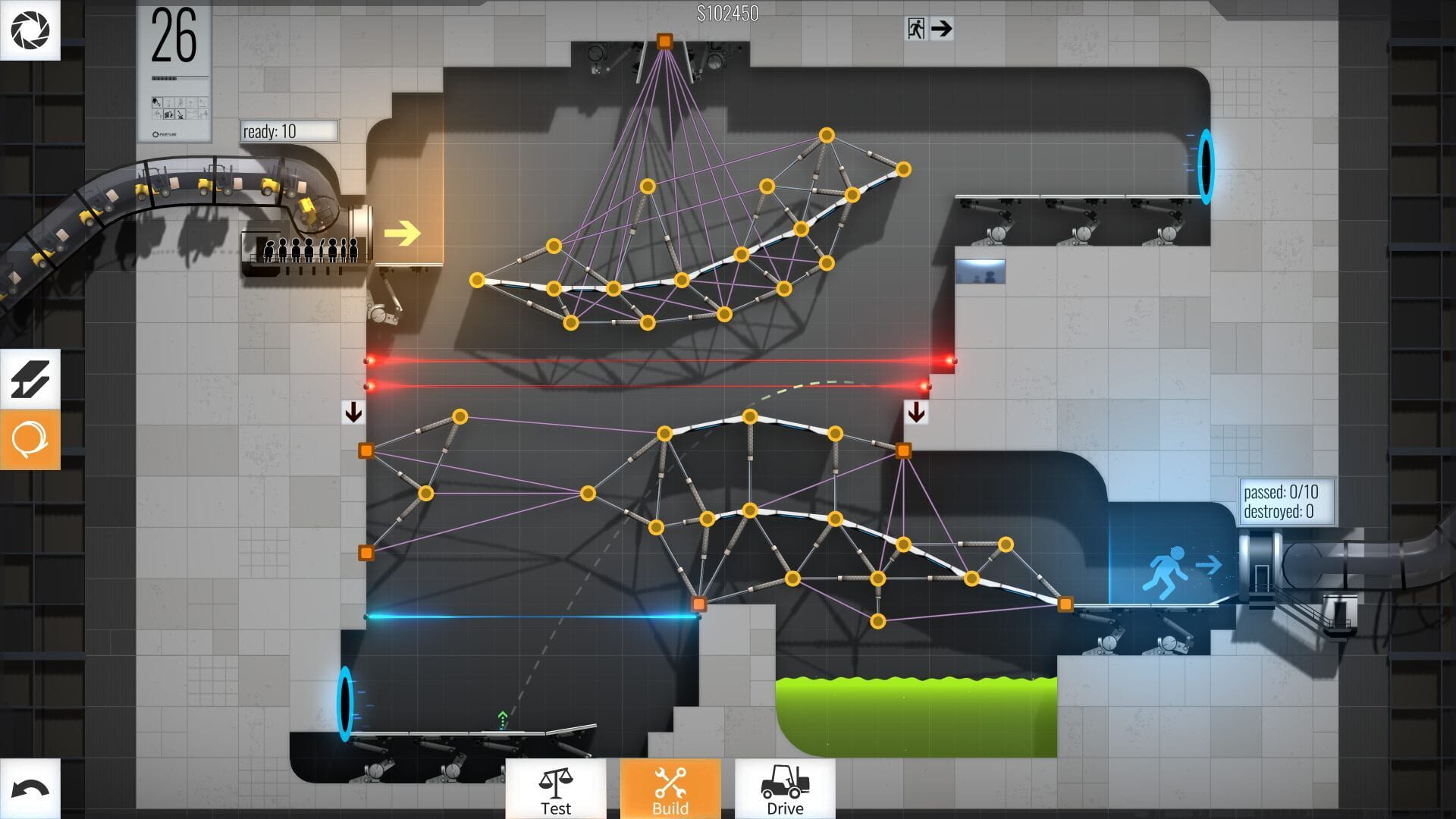 Screenshot for Bridge Constructor Portal