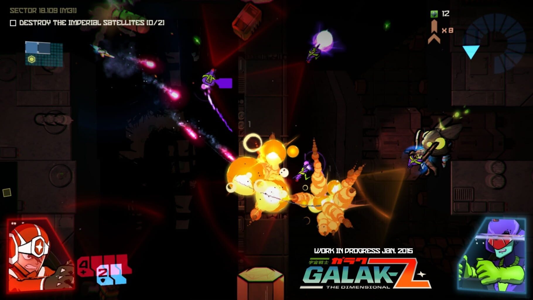Screenshot for Galak-Z: The Dimensional