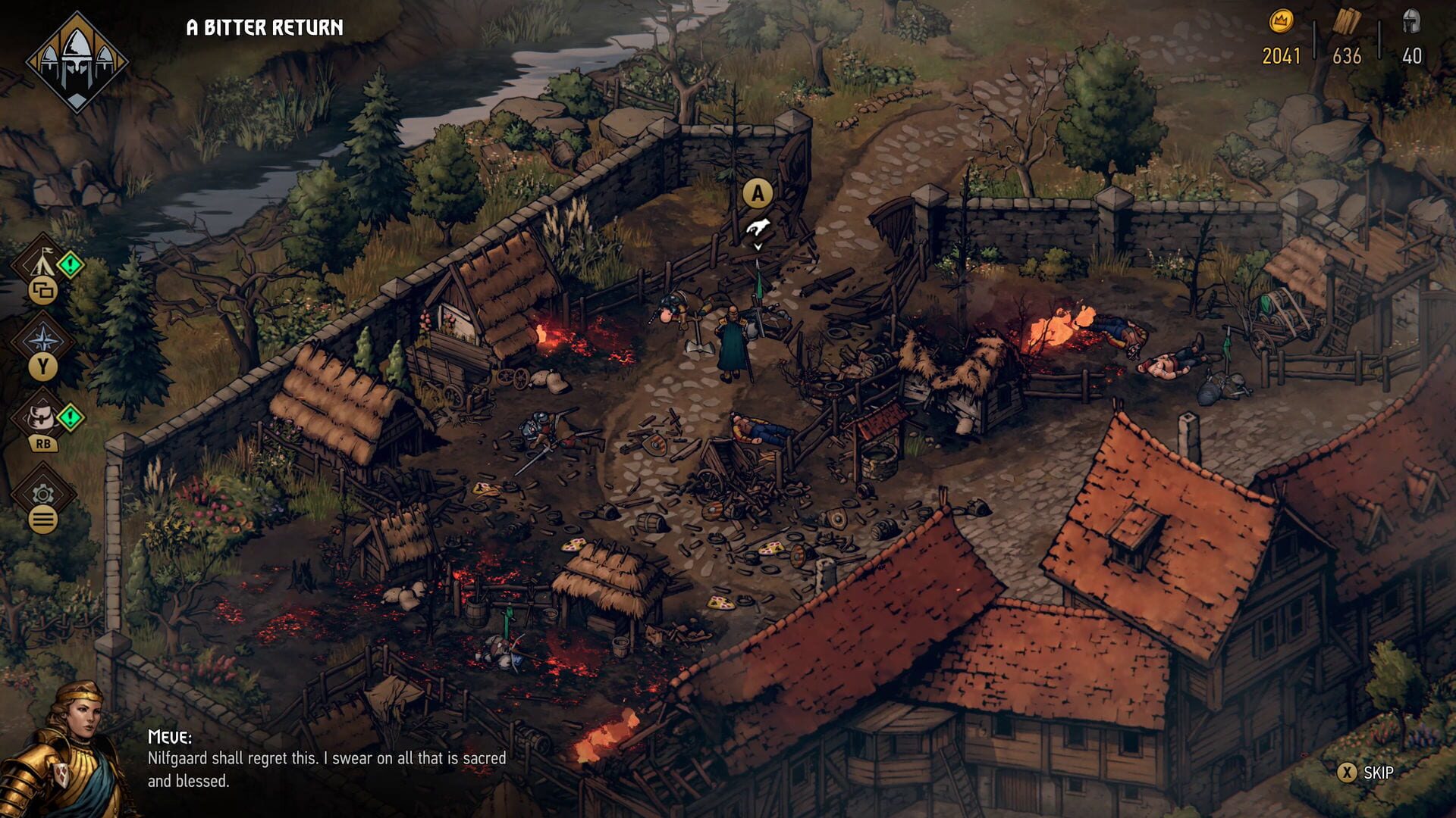 Screenshot for Thronebreaker: The Witcher Tales