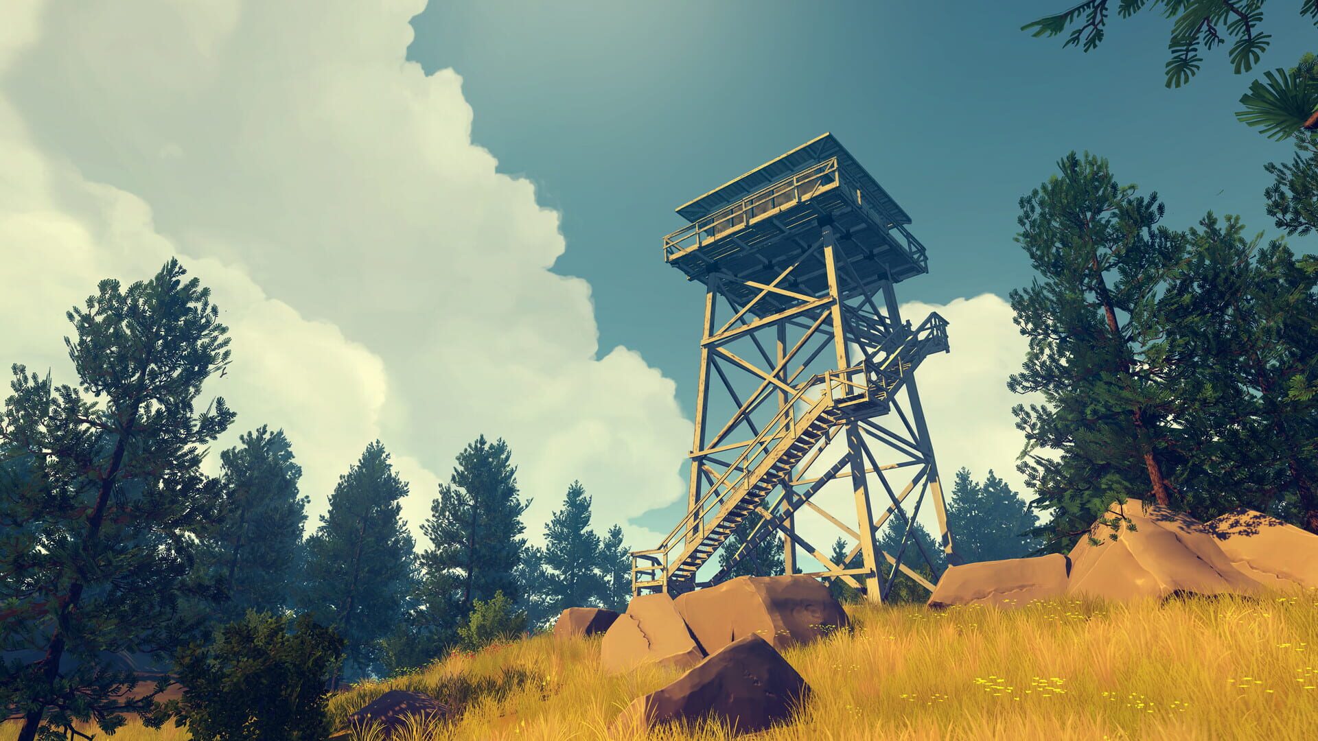 Screenshot for Firewatch