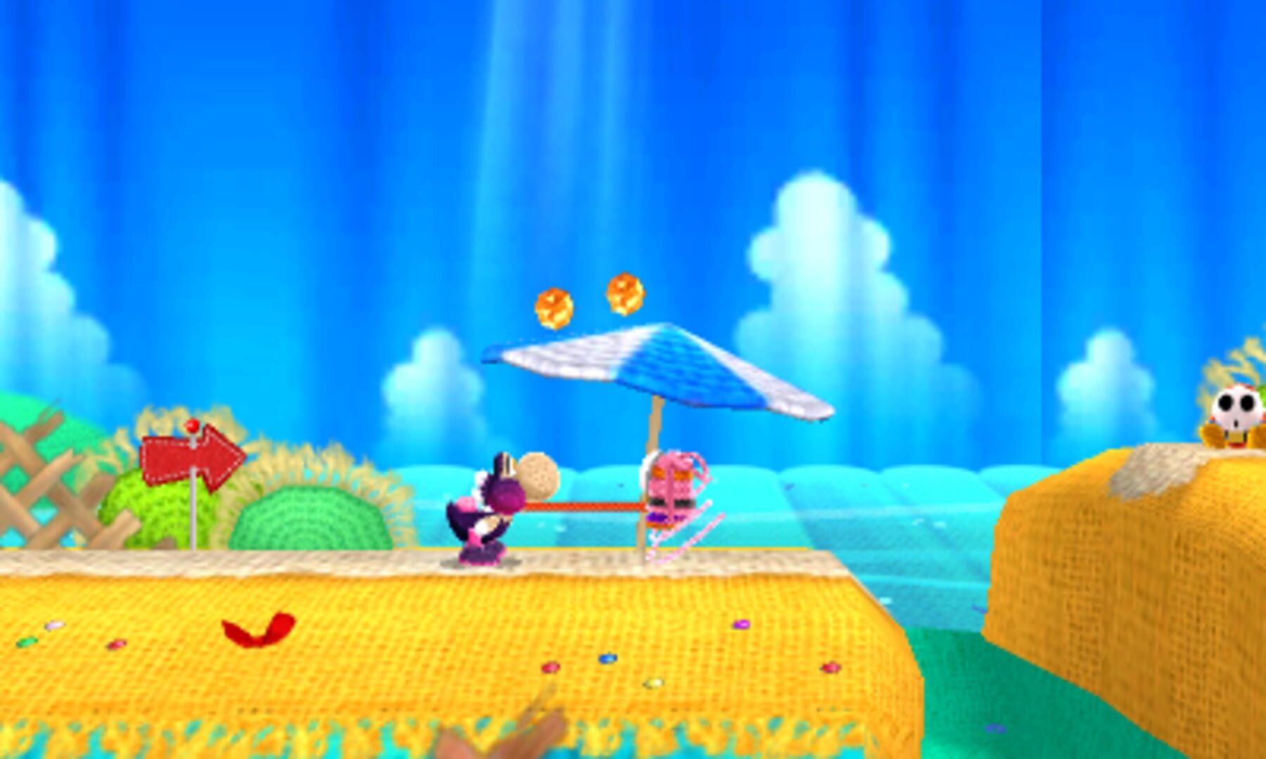 Screenshot for Poochy & Yoshi's Woolly World