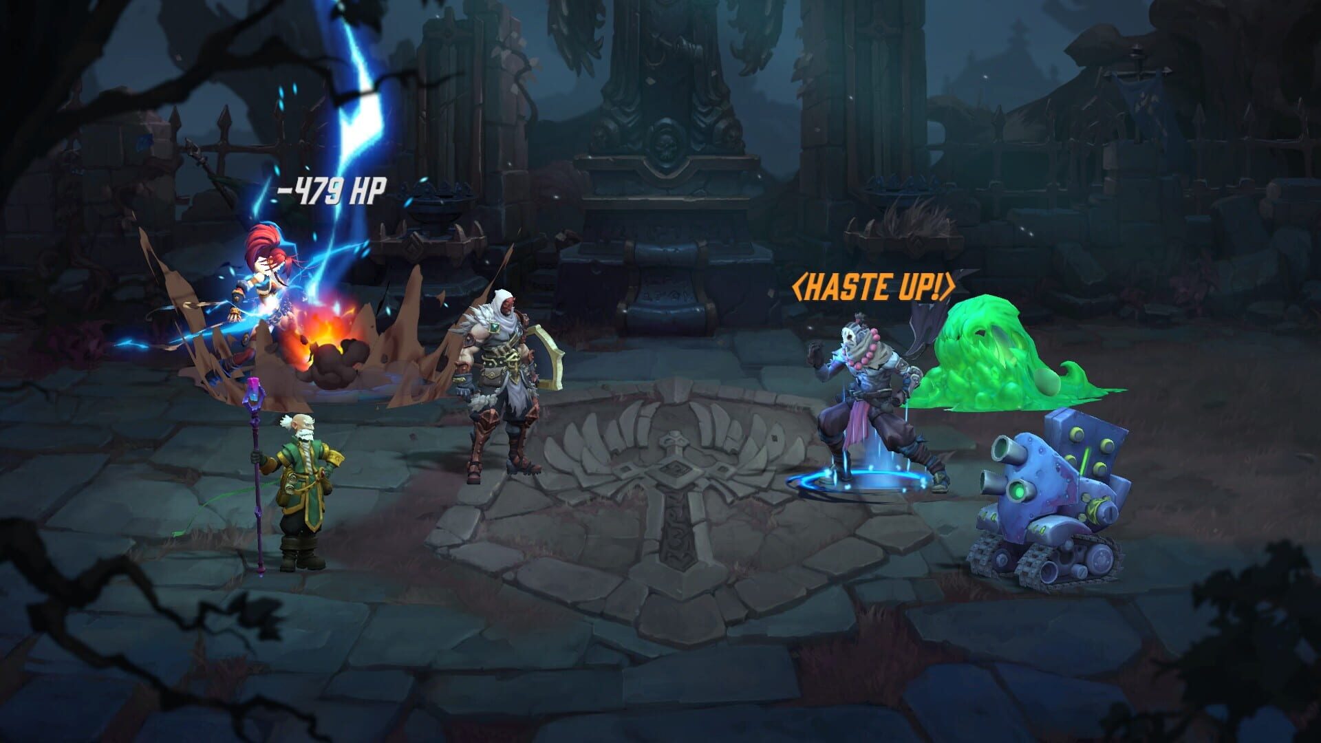 Screenshot for Battle Chasers: Nightwar