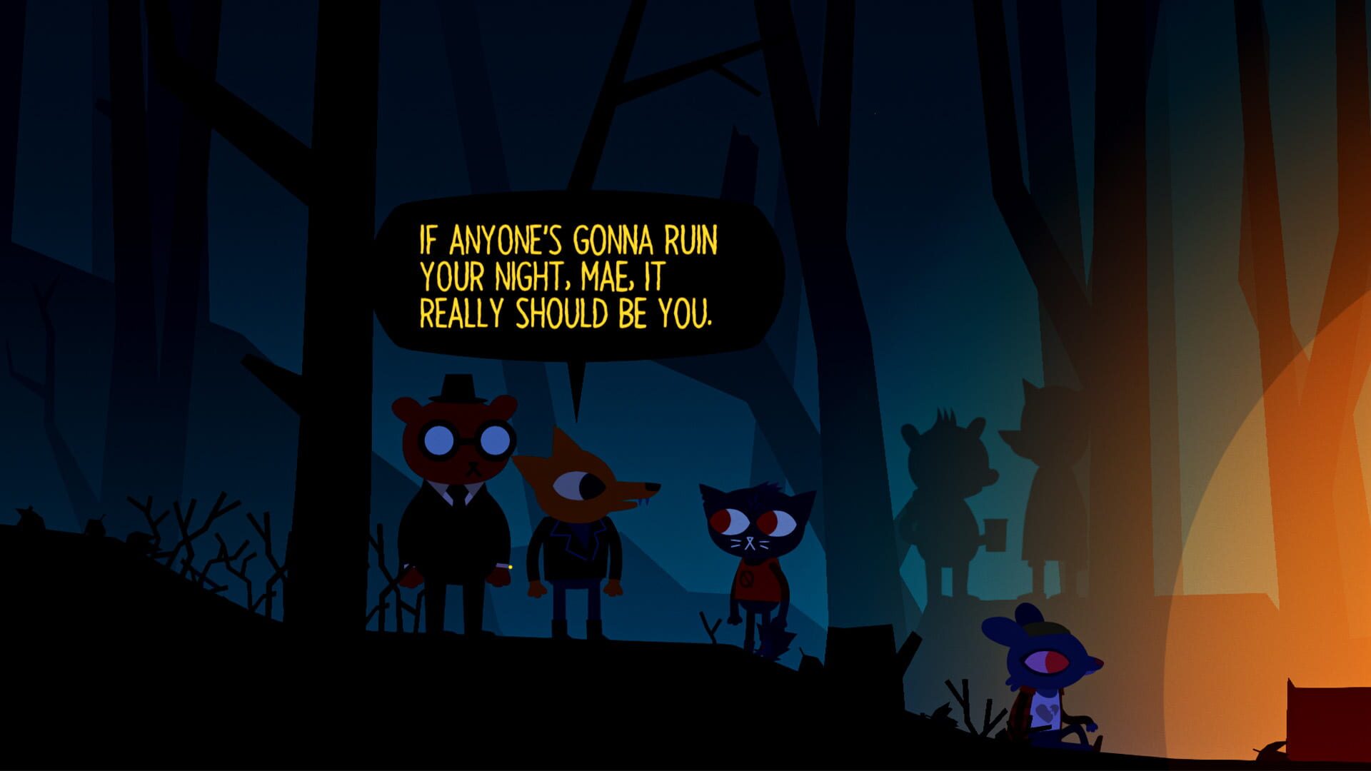 Screenshot for Night in the Woods