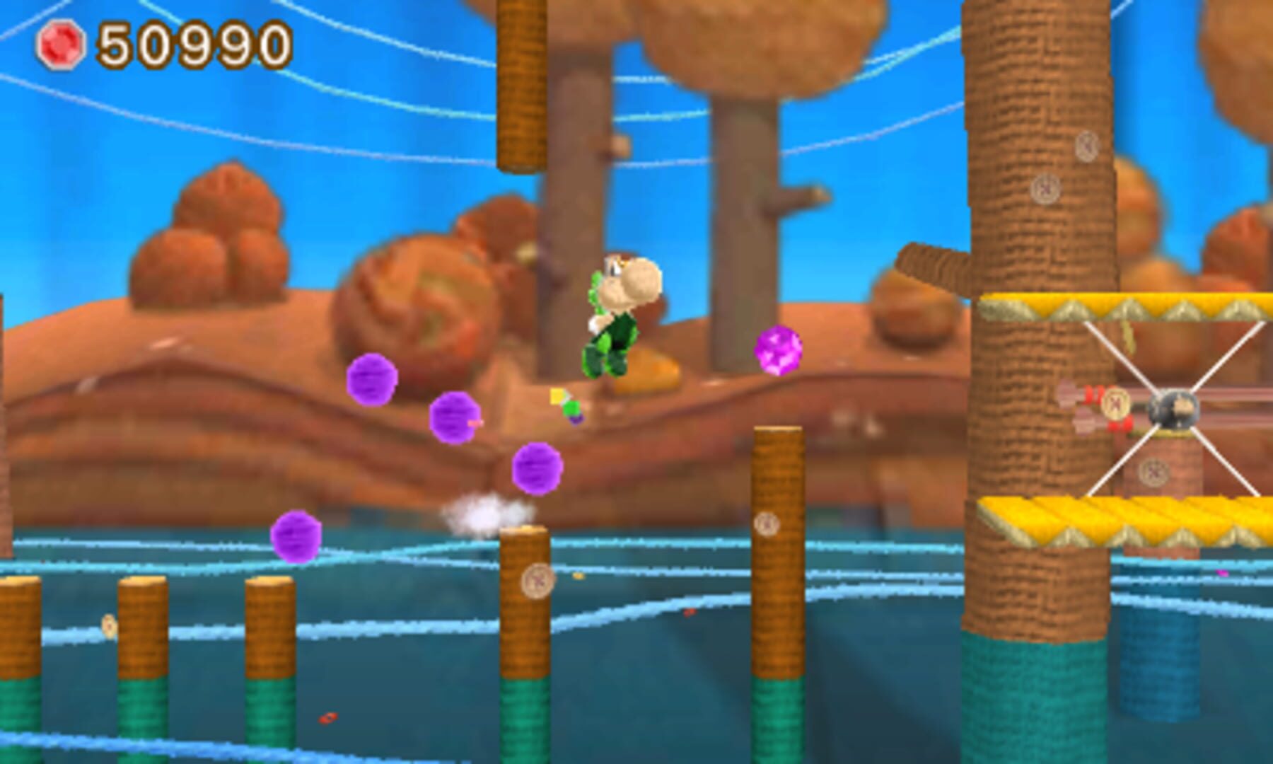 Screenshot for Poochy & Yoshi's Woolly World