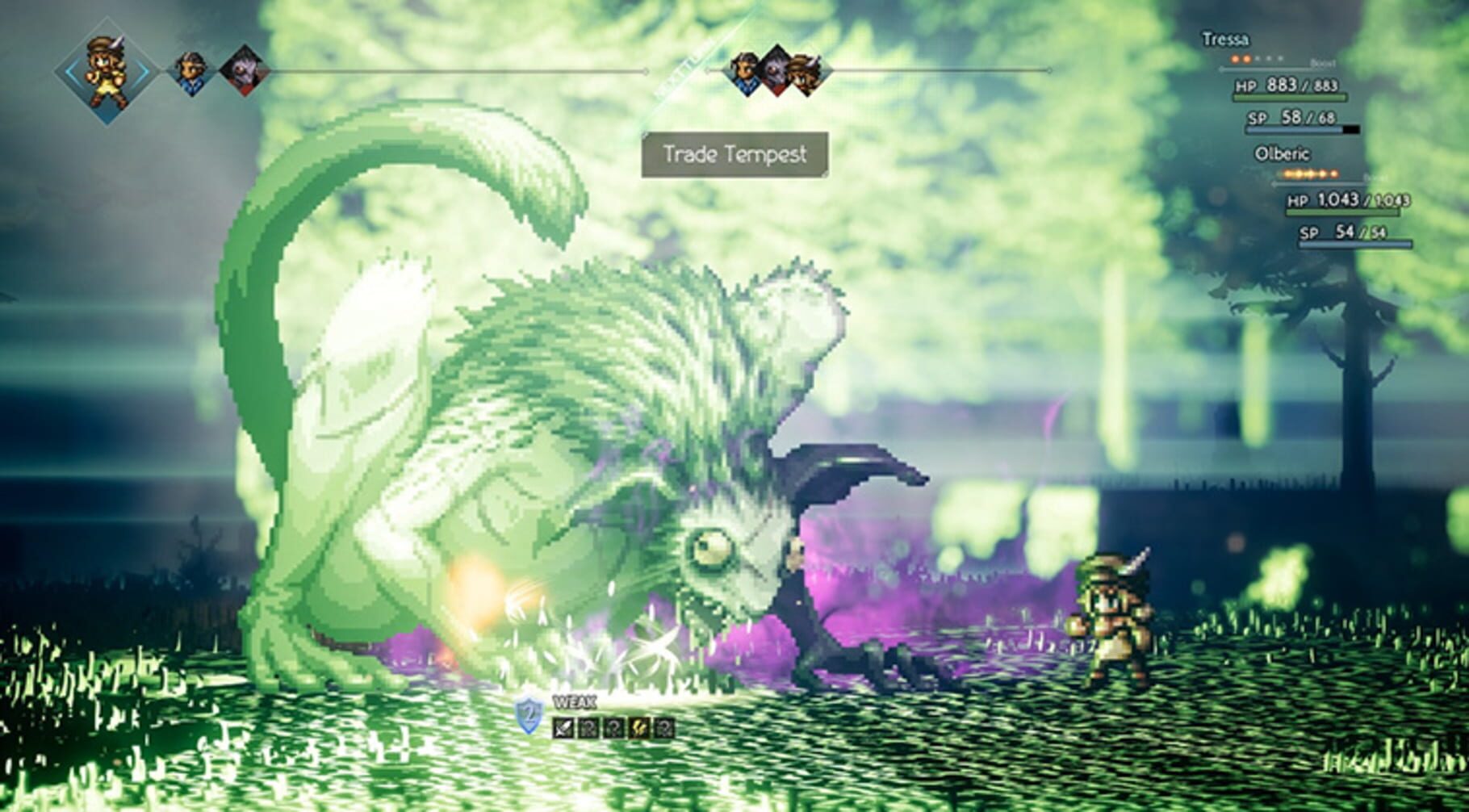 Screenshot for Octopath Traveler