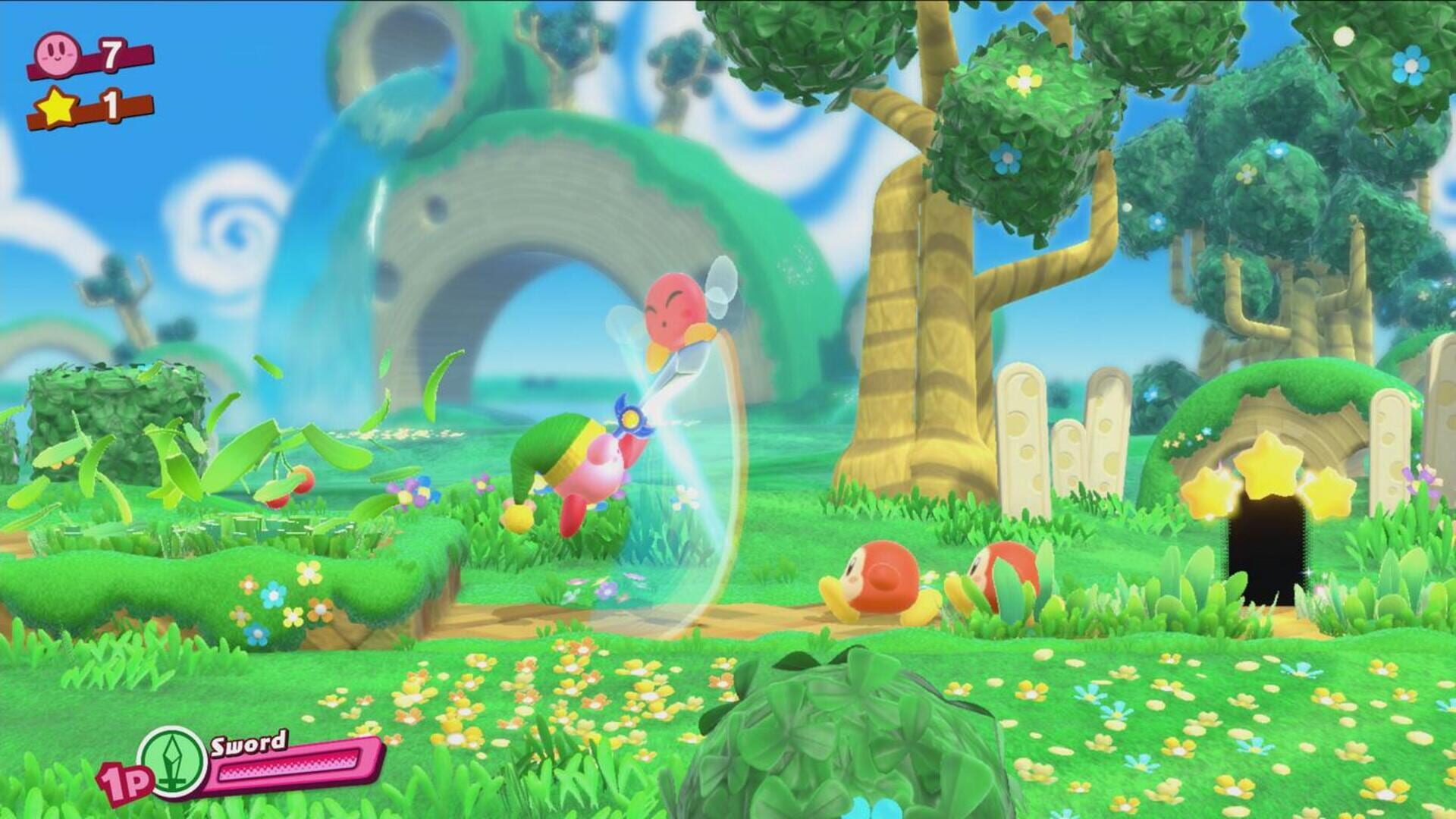 Screenshot for Kirby Star Allies