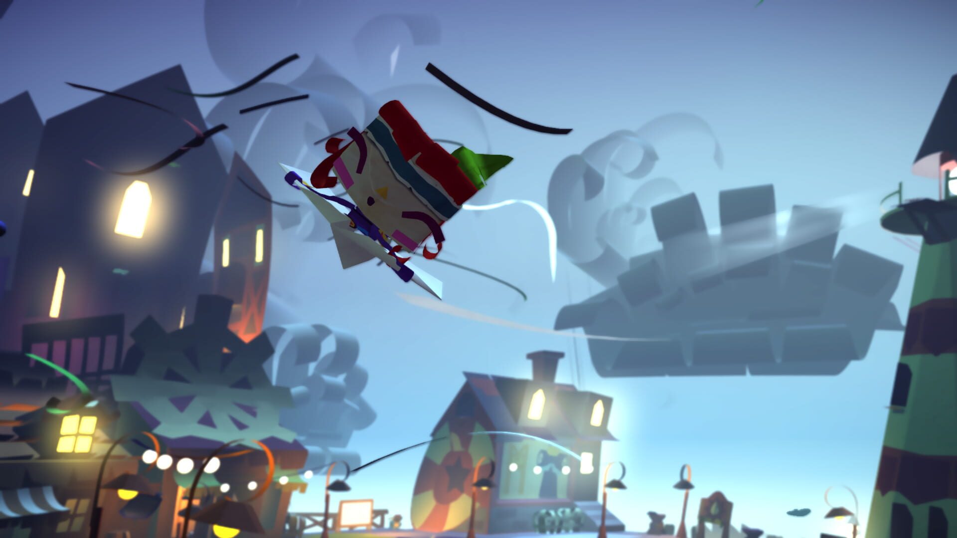 Screenshot for Tearaway: Unfolded