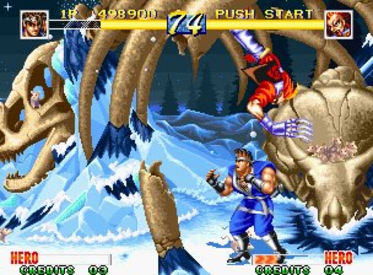 Screenshot for World Heroes Perfect