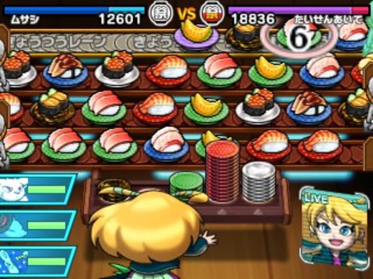 Screenshot for Sushi Striker: The Way of Sushido