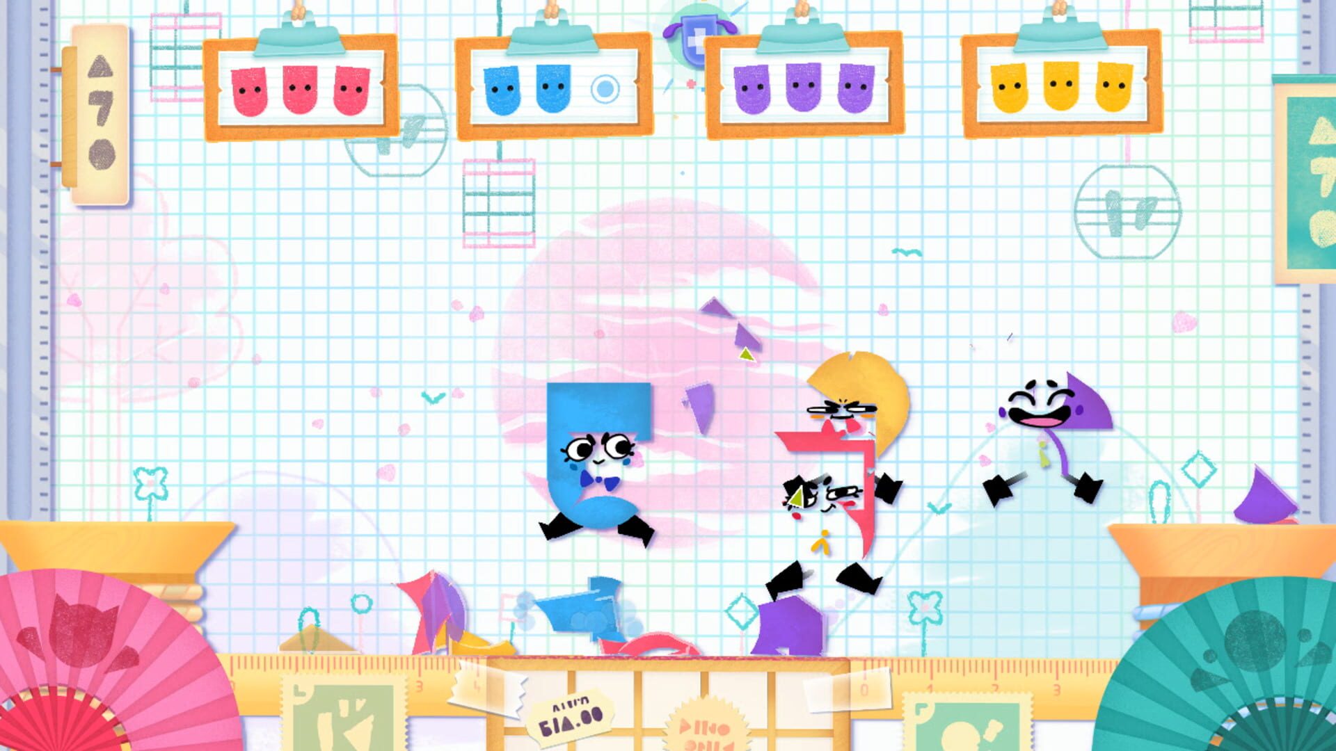 Screenshot for Snipperclips: Cut It Out, Together!