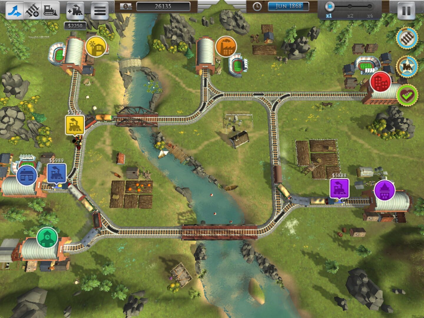 Screenshot for Train Valley