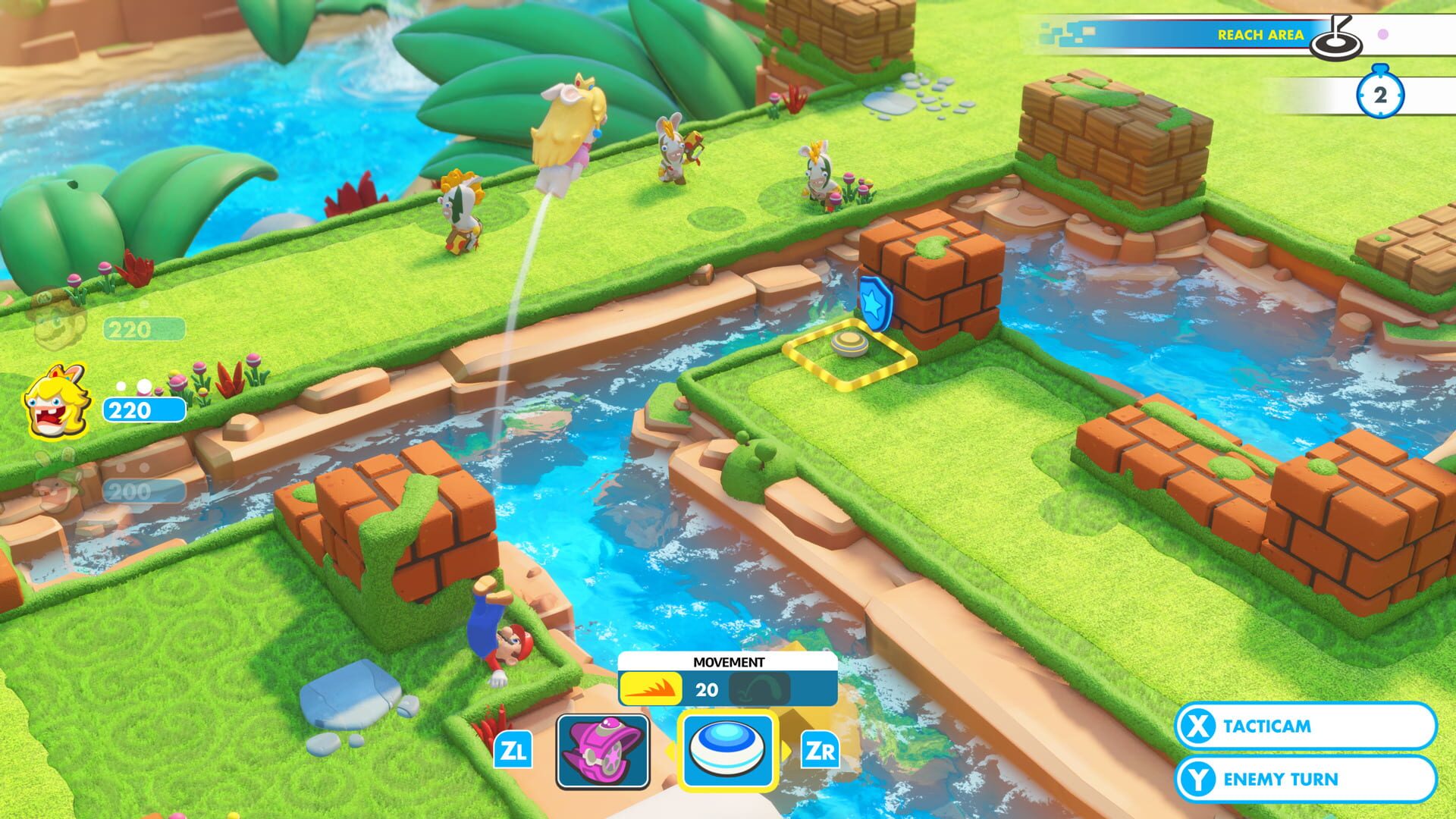 Screenshot for Mario + Rabbids Kingdom Battle