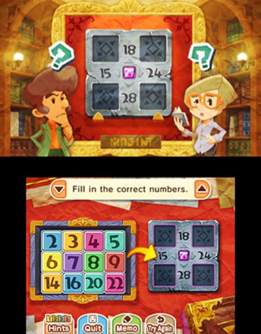 Screenshot for Layton's Mystery Journey: Katrielle and the Millionaire's Conspiracy