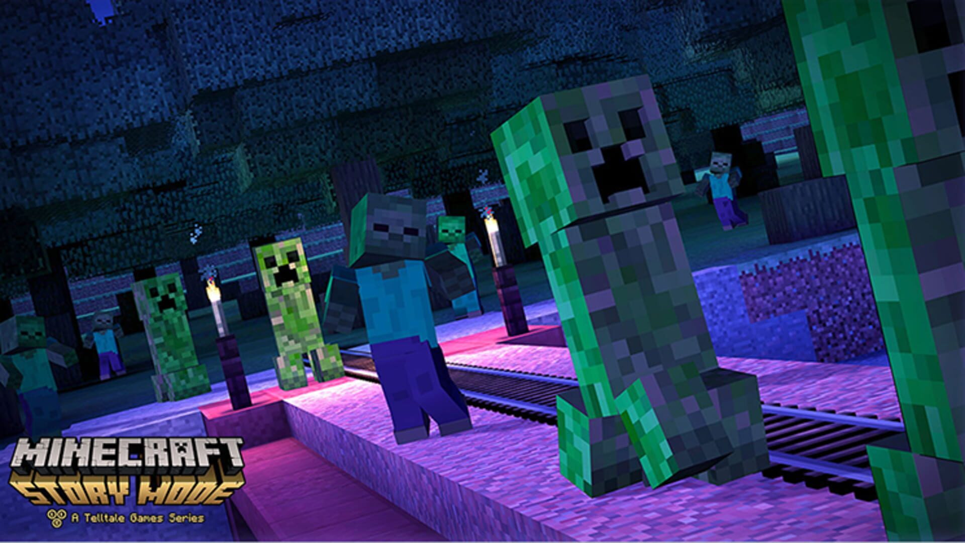Screenshot for Minecraft: Story Mode - Episode 1: The Order of the Stone
