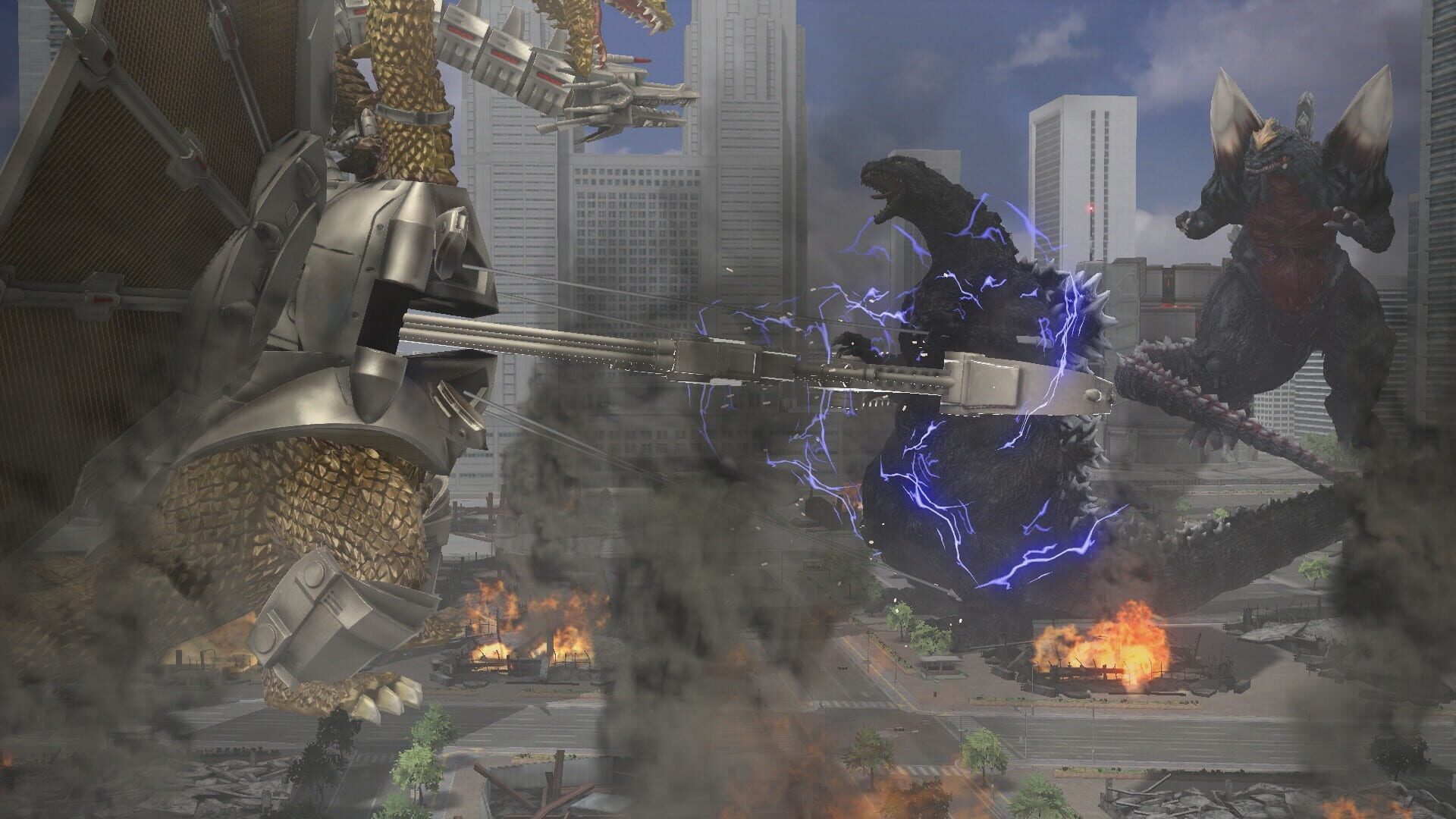 Screenshot for Godzilla: The Game