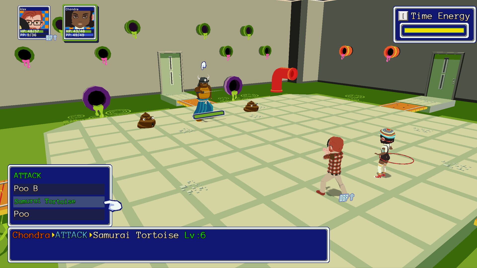 Screenshot for YIIK: A Postmodern RPG