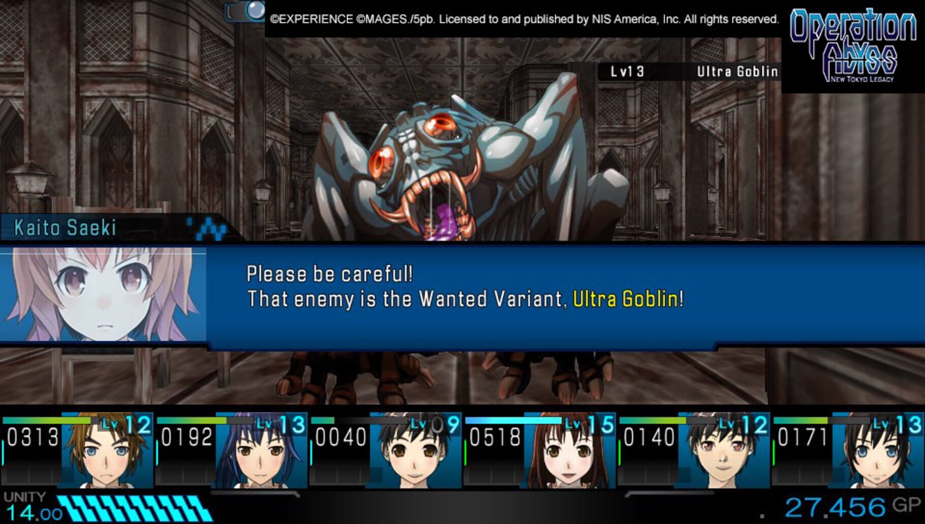 Screenshot for Operation Abyss: New Tokyo Legacy