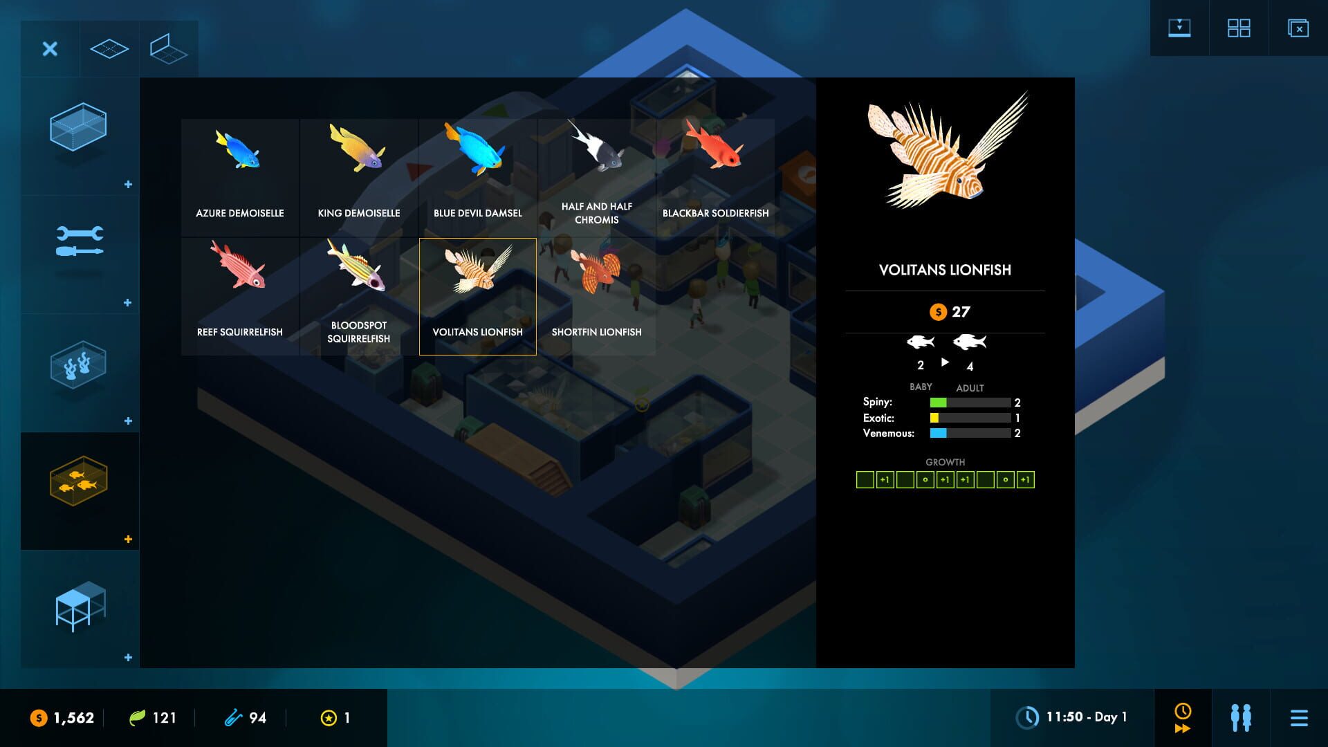 Screenshot for Megaquarium