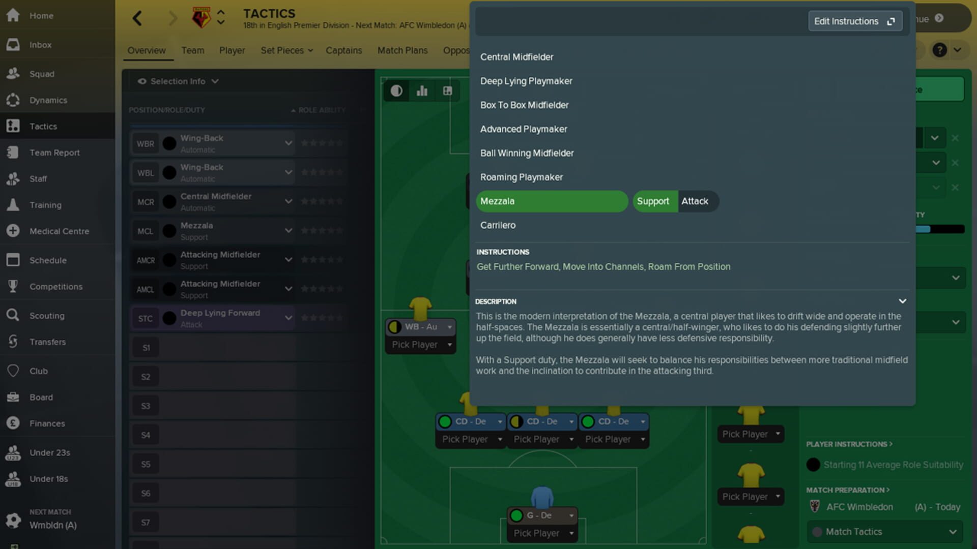 Screenshot for Football Manager 2018