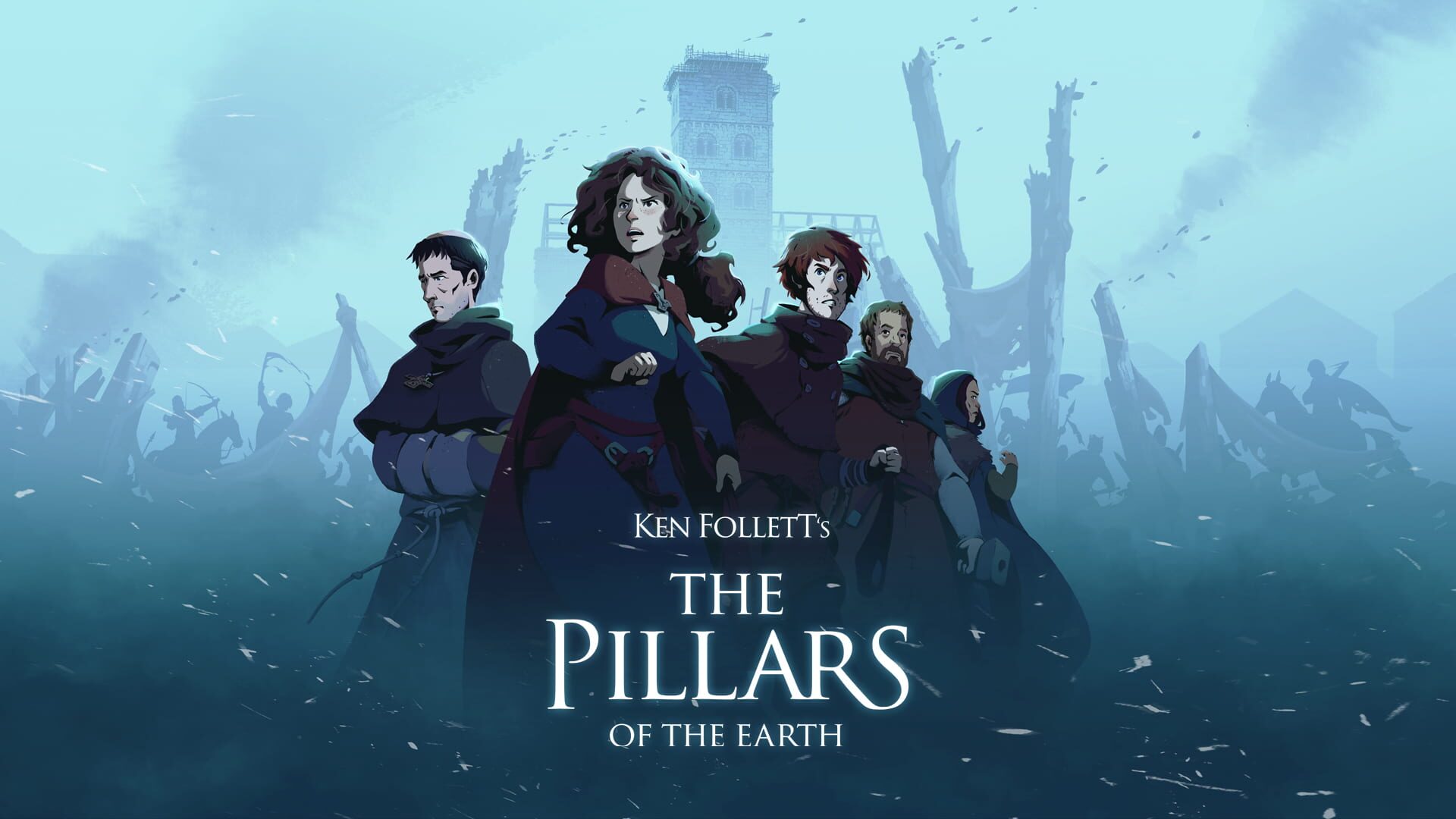 Artwork for Ken Follett's The Pillars of the Earth