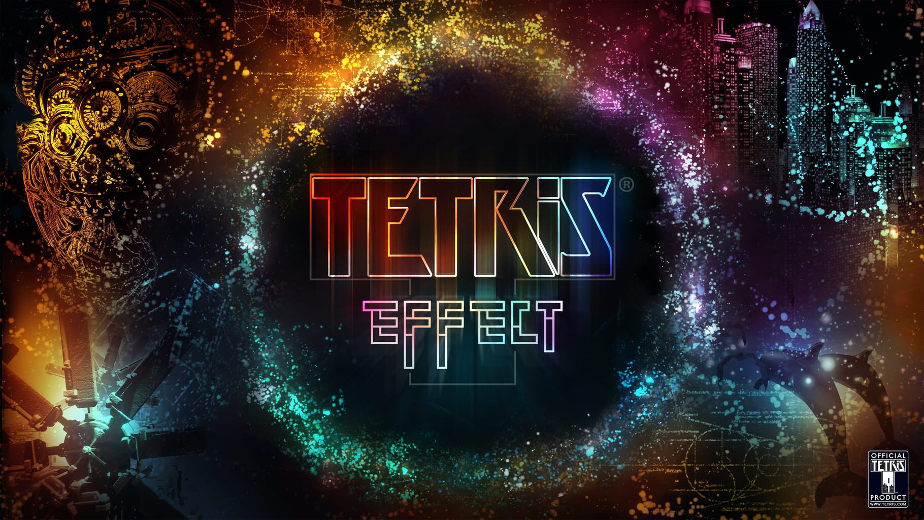 Artwork for Tetris Effect
