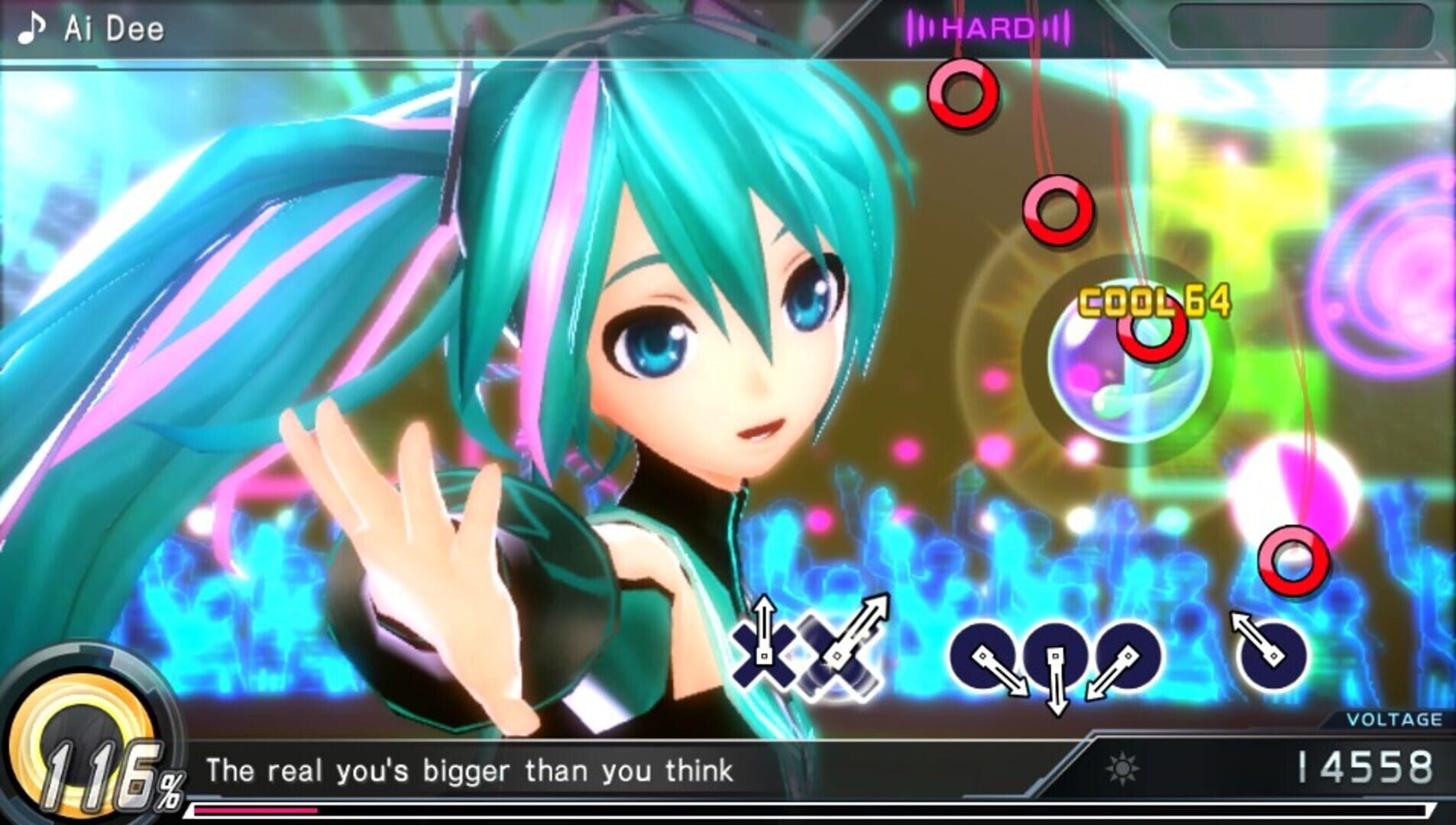 Screenshot for Hatsune Miku: Project Diva X