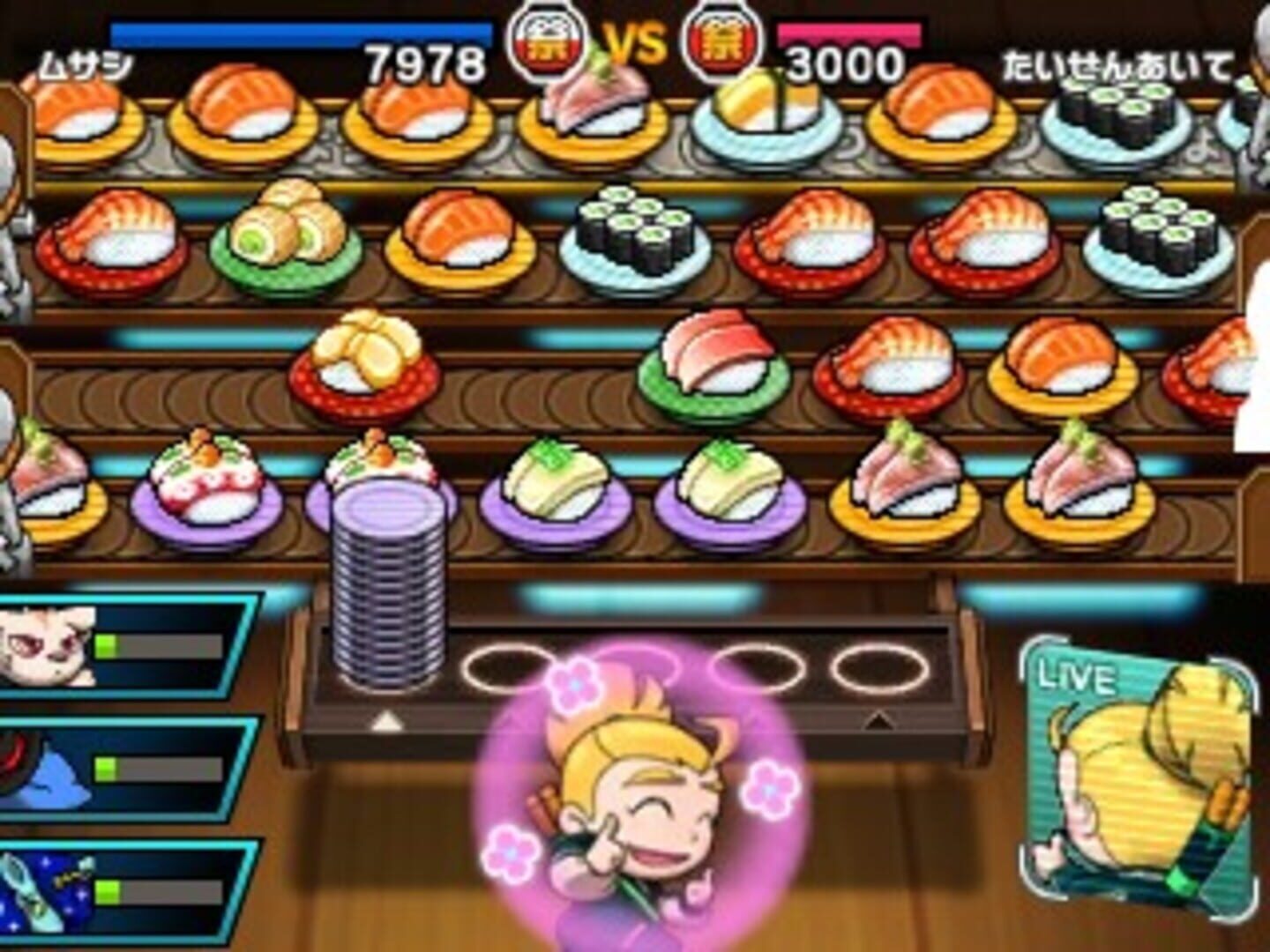 Screenshot for Sushi Striker: The Way of Sushido