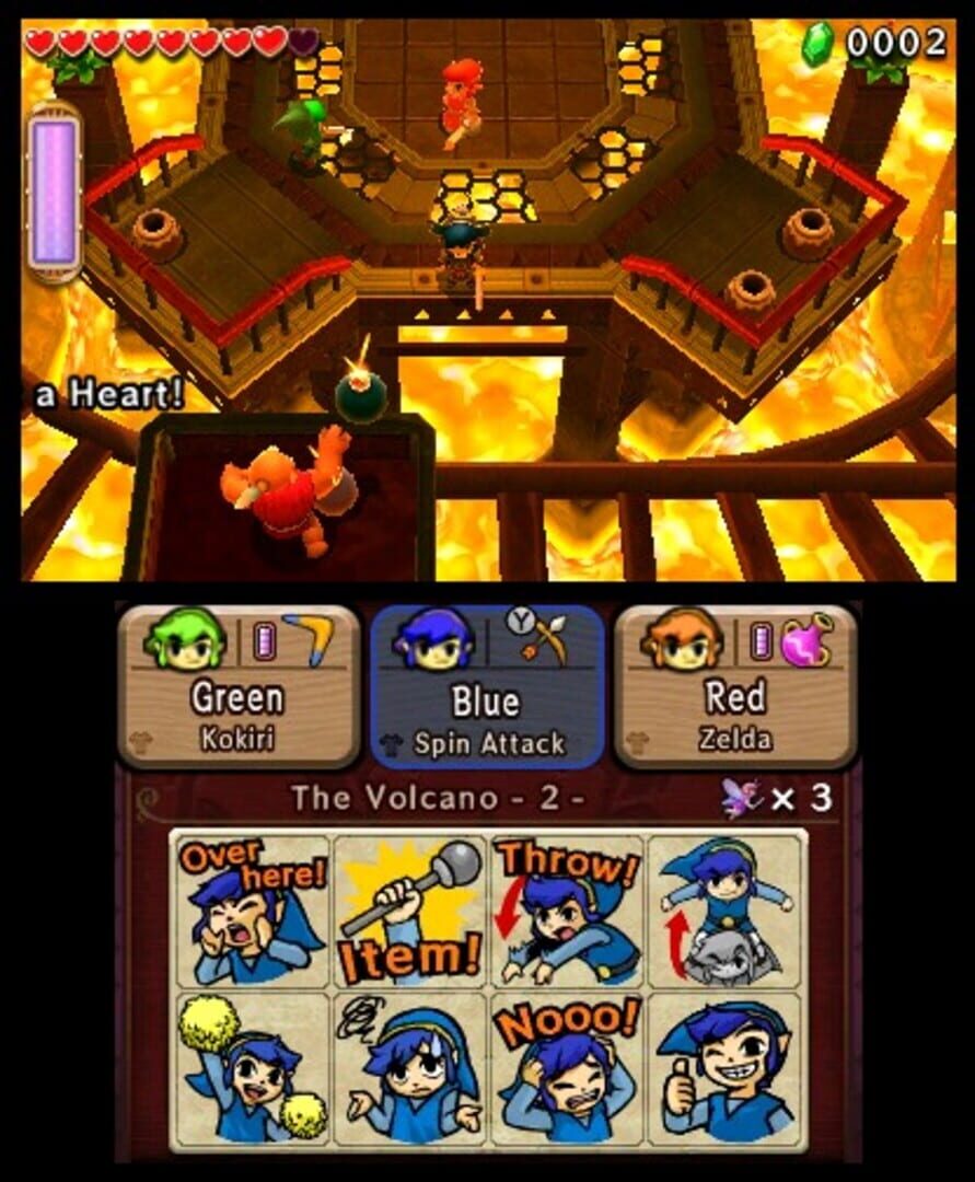 Screenshot for The Legend of Zelda: Tri Force Heroes