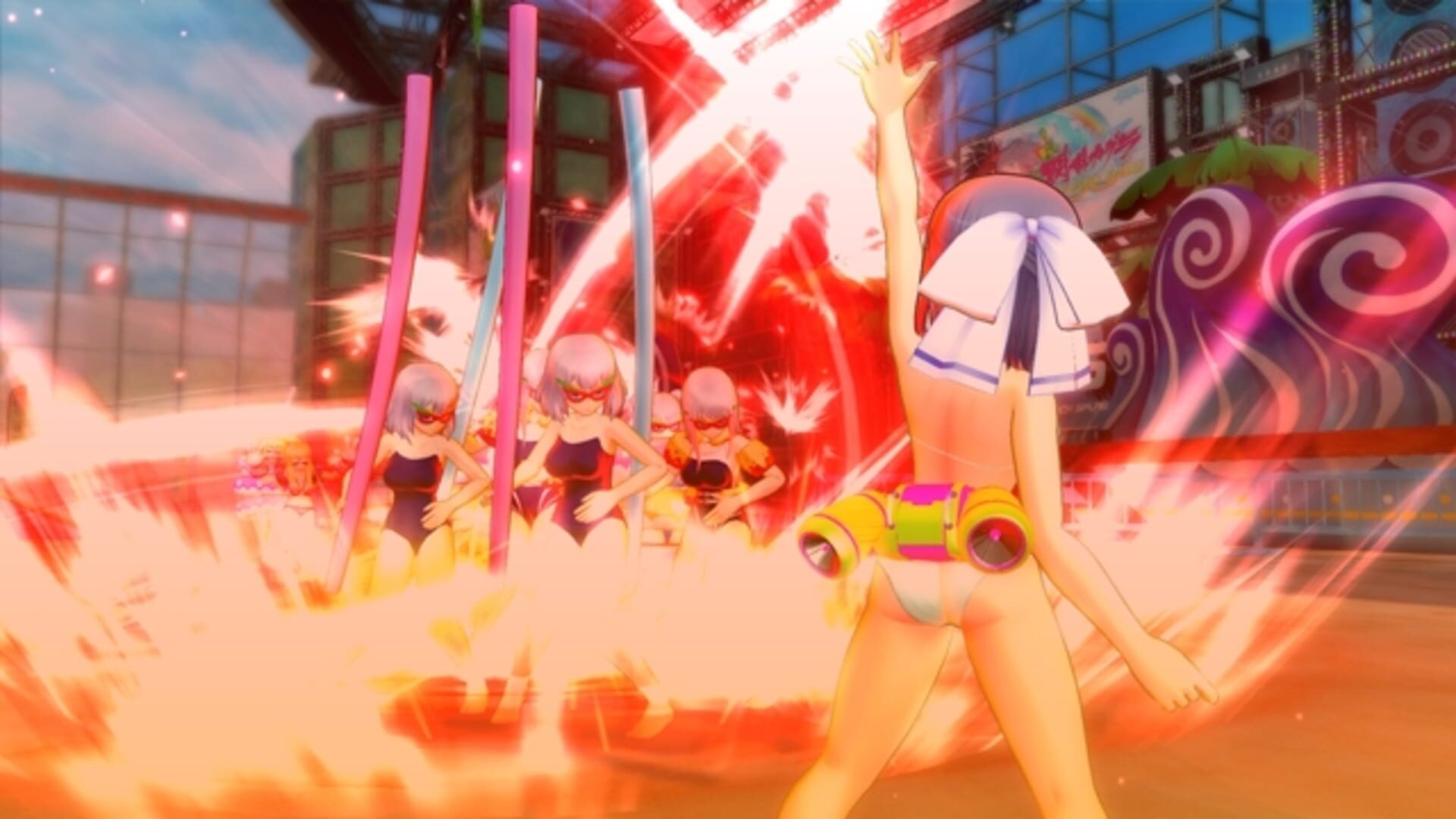 Screenshot for Senran Kagura: Peach Beach Splash