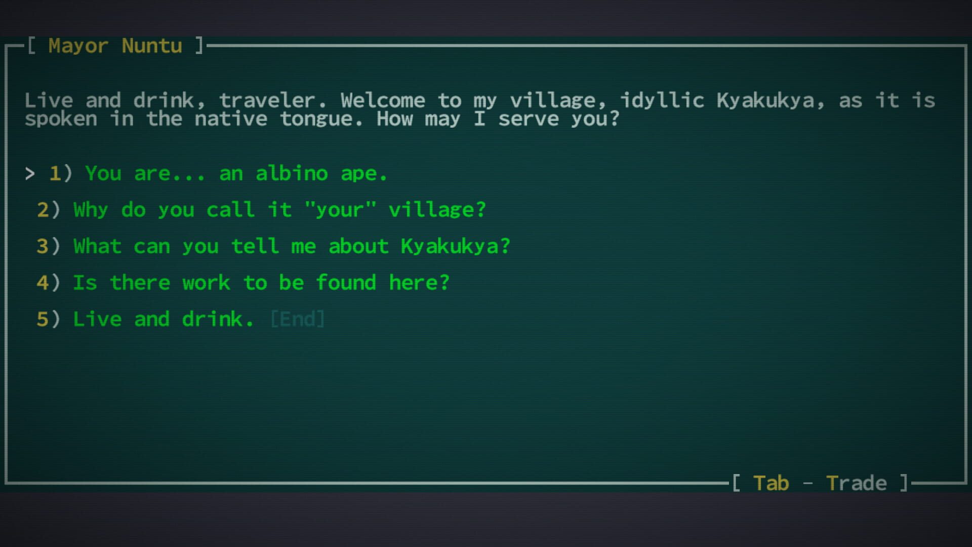Screenshot for Caves of Qud