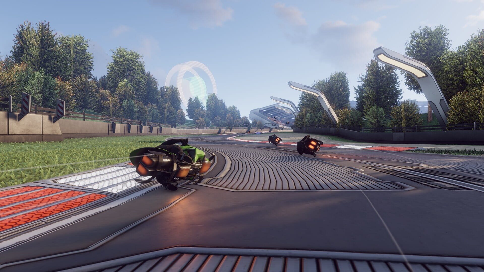 Screenshot for V-Racer Hoverbike