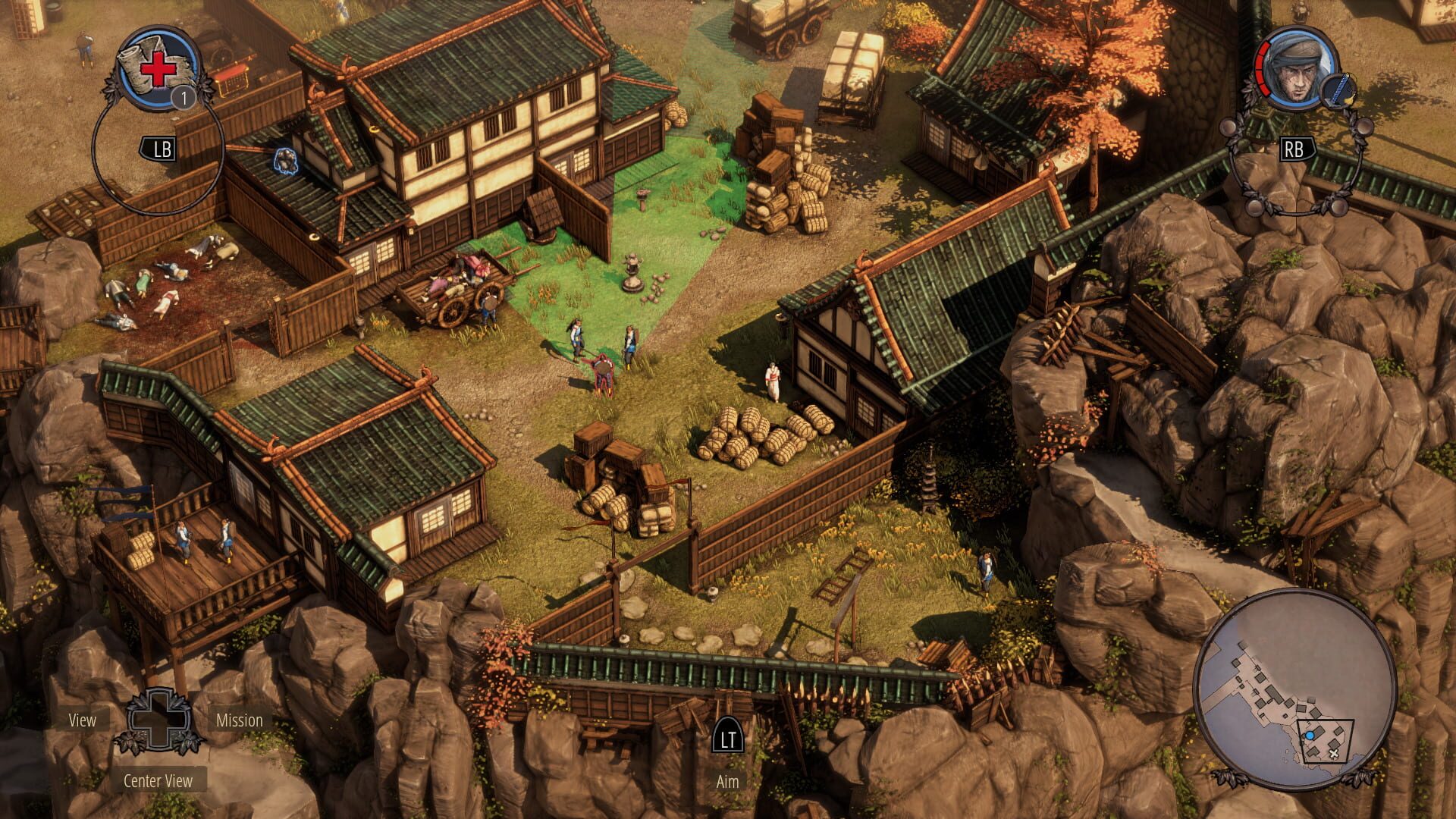 Screenshot for Shadow Tactics: Blades of the Shogun