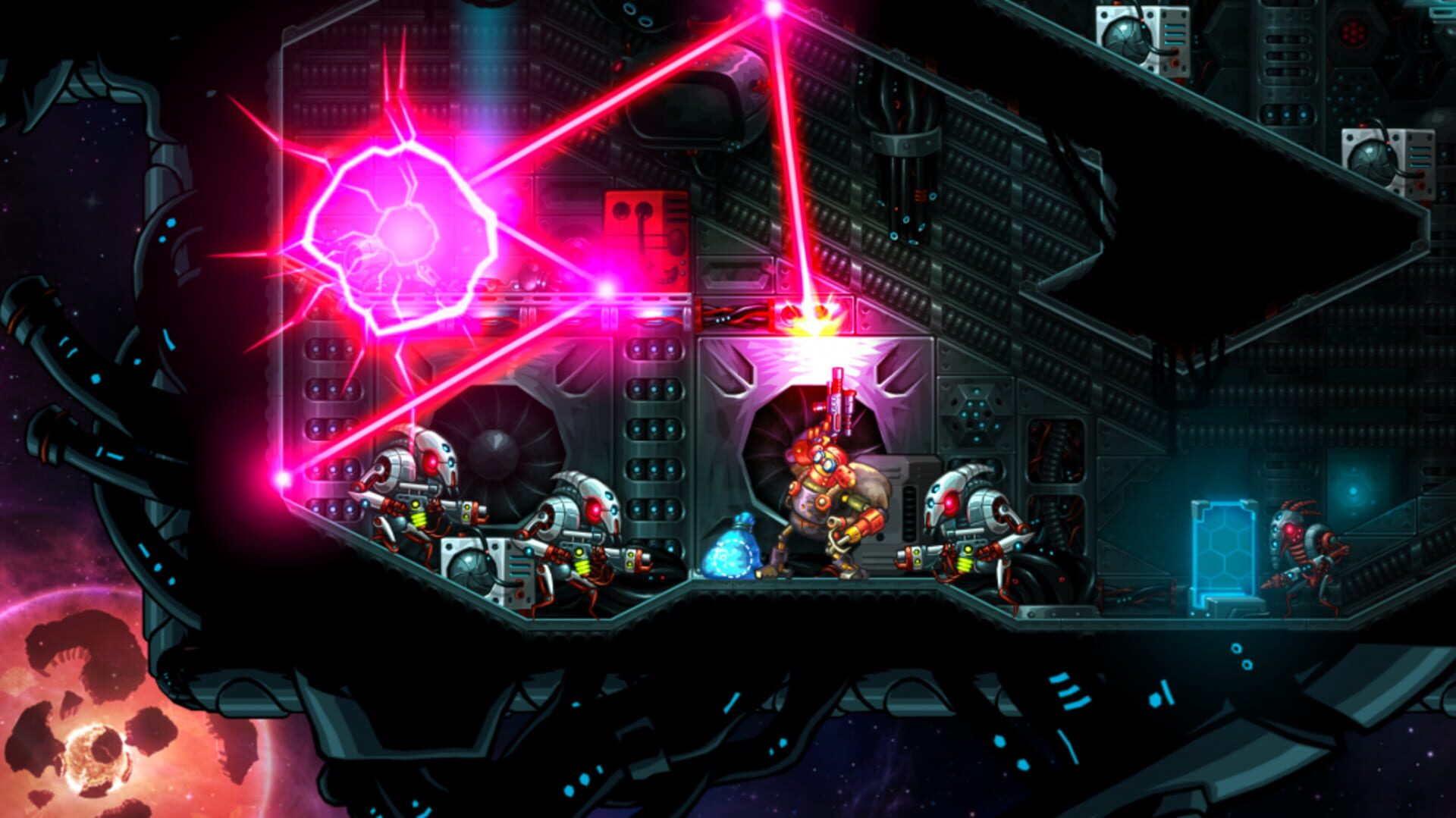 Screenshot for SteamWorld Heist