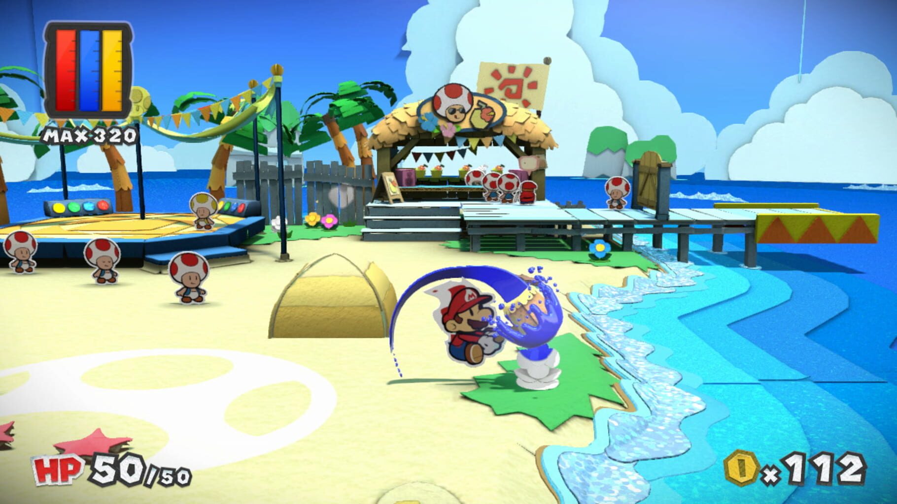 Screenshot for Paper Mario: Color Splash