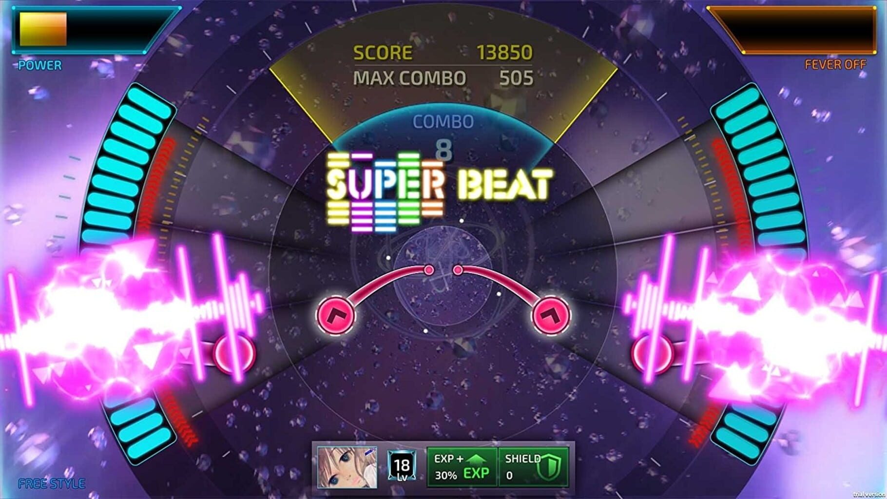 Screenshot for Superbeat: Xonic